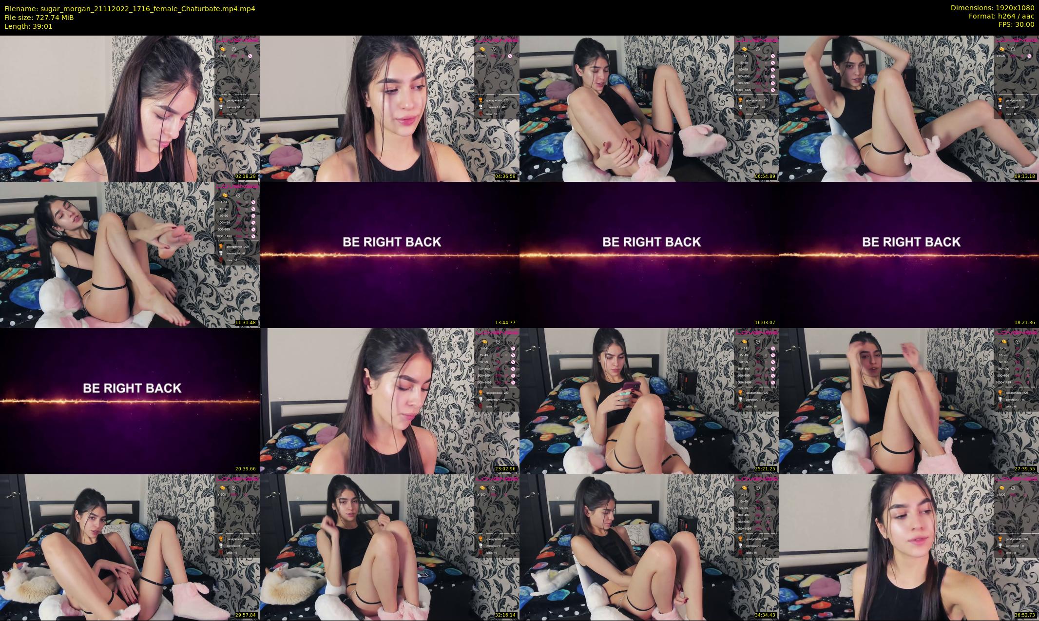 sugar_morgan — 40 minute Chaturbate female cam show recording, 1080p, Nov 21, 2022