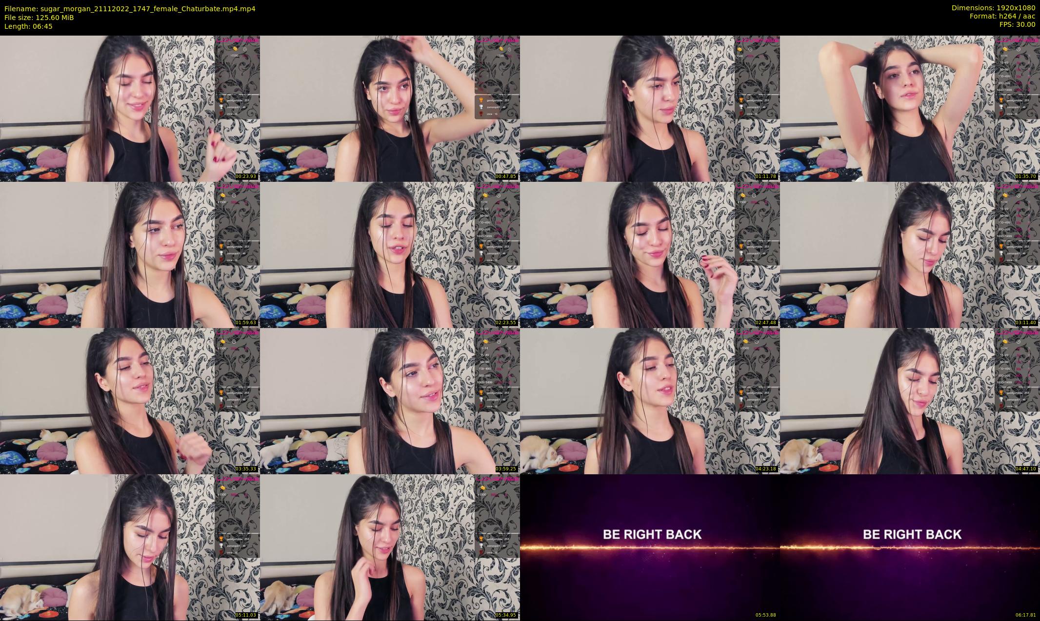 sugar_morgan — 7 minute Chaturbate female cam show recording, 1080p, Nov 21, 2022
