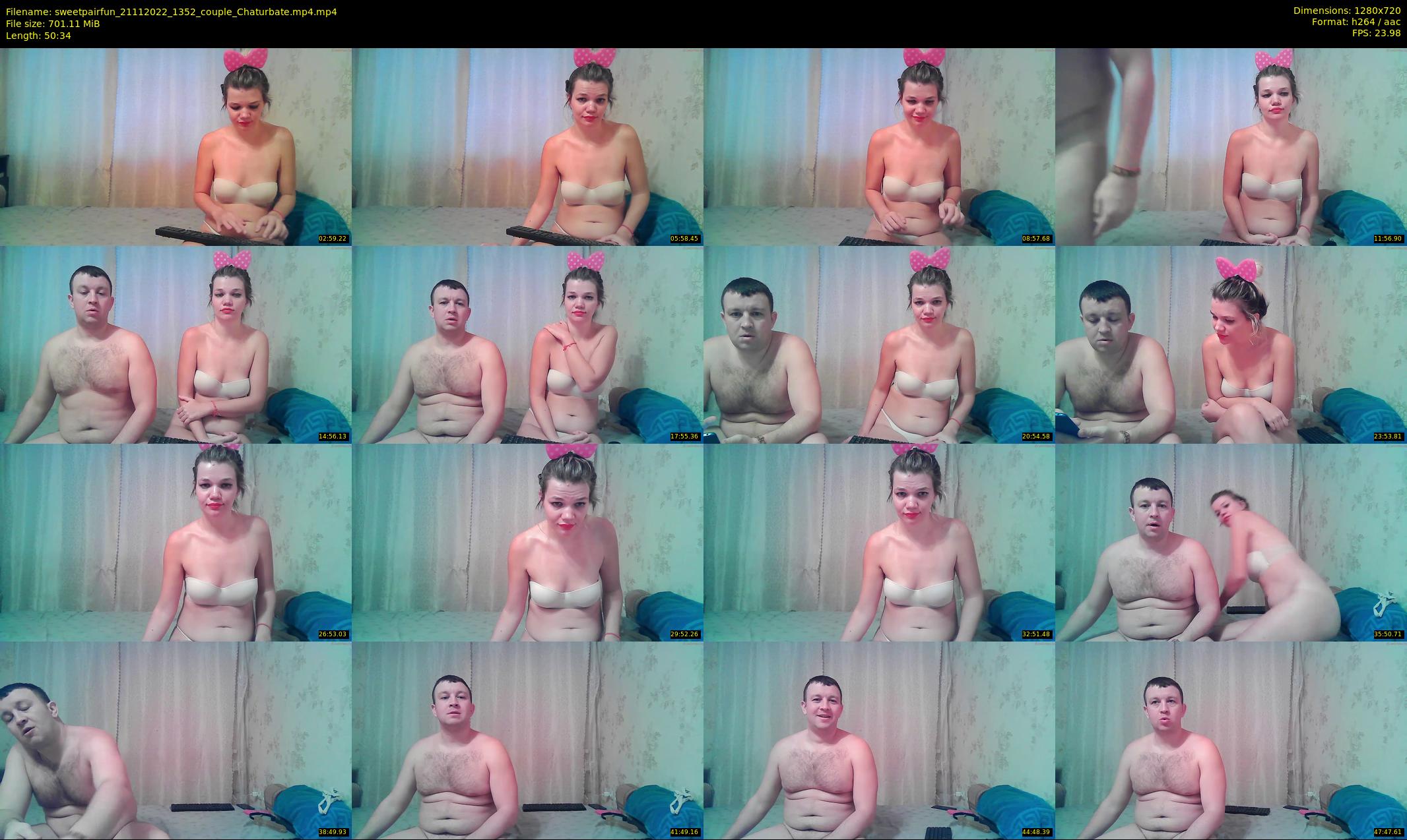 sweetpairfun — 51 minute Chaturbate couple cam show recording, 720p, Nov 21, 2022
