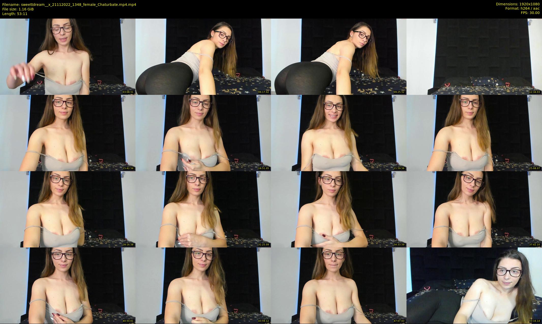 sweettdream__x — 54 minute Chaturbate female cam show recording, 1080p, Nov 21, 2022