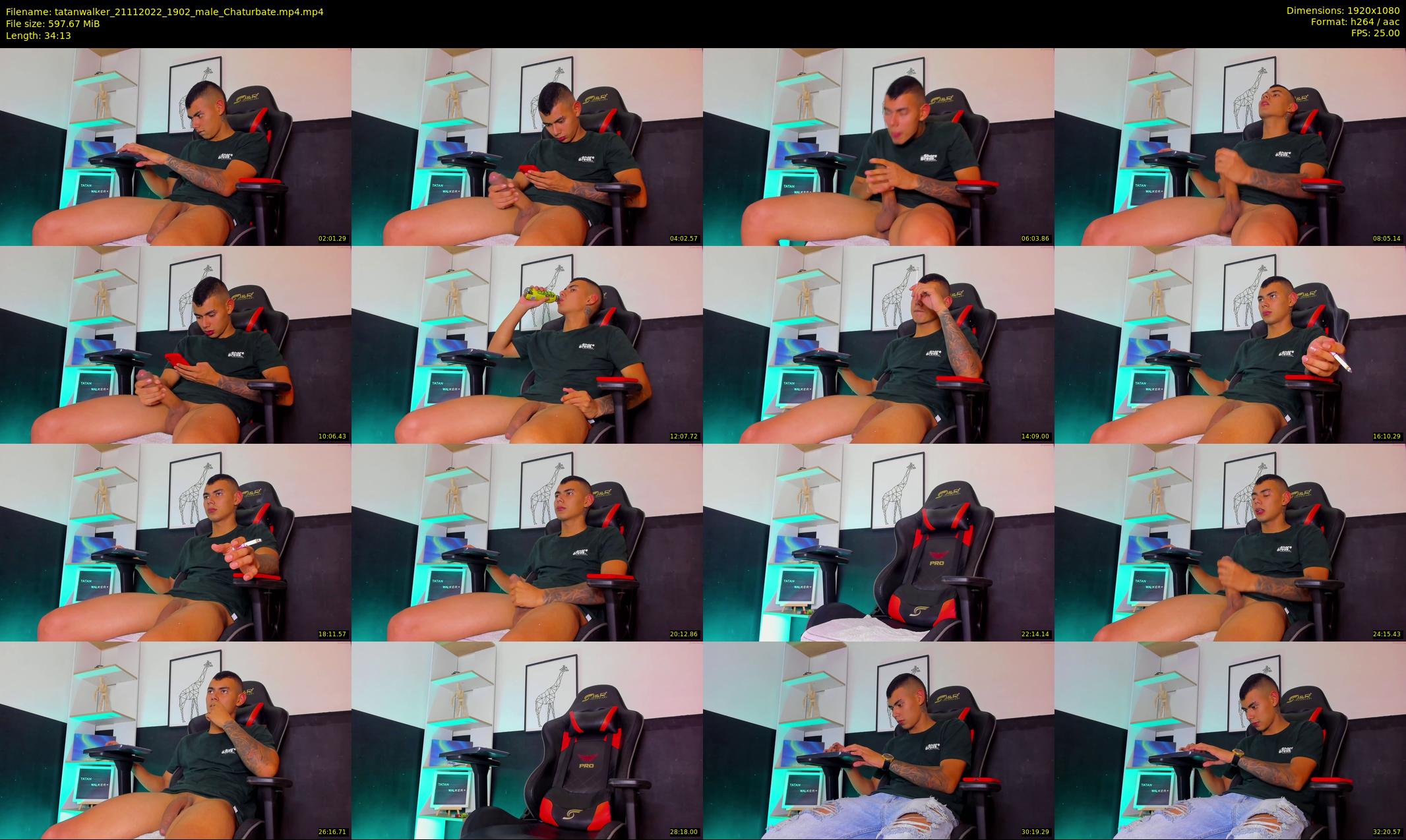 tatanwalker — 35 minute Chaturbate male cam show recording, 1080p, Nov 21, 2022