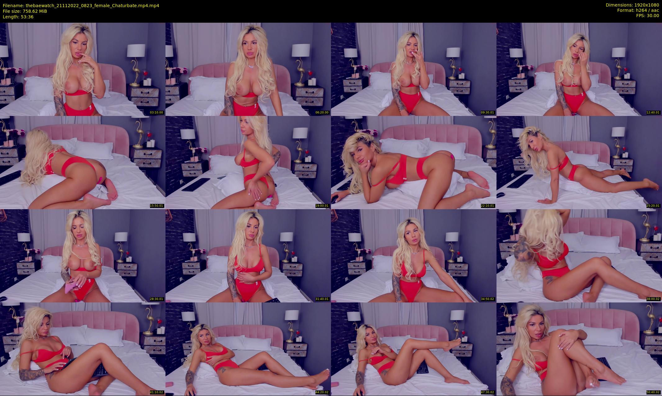 thebaewatch — 54 minute Chaturbate female cam show recording, 1080p, Nov 21, 2022
