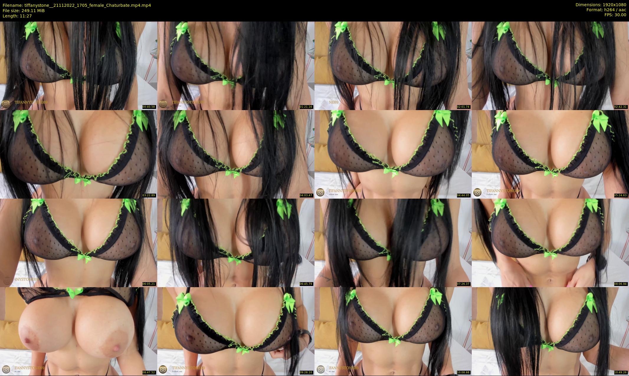 tiffanystone_ — 12 minute Chaturbate female cam show recording, 1080p, Nov 21, 2022