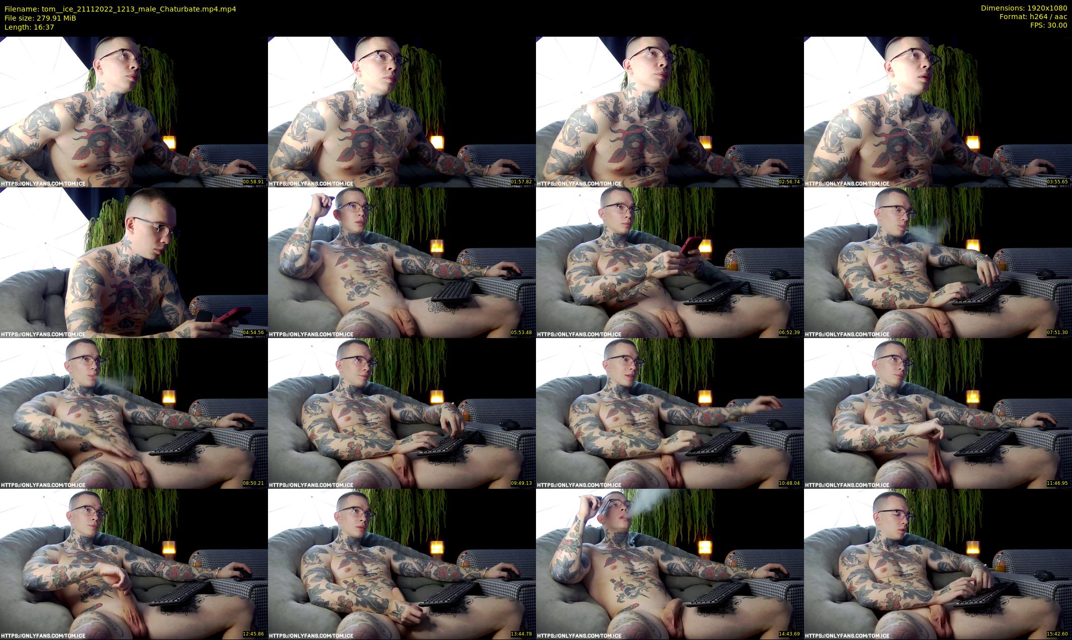 tom__ice — 17 minute Chaturbate male cam show recording, 1080p, Nov 21, 2022