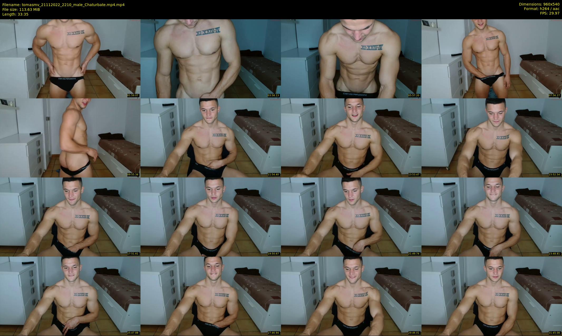 tomasmv — 34 minute Chaturbate male cam show recording, 480p, Nov 21, 2022