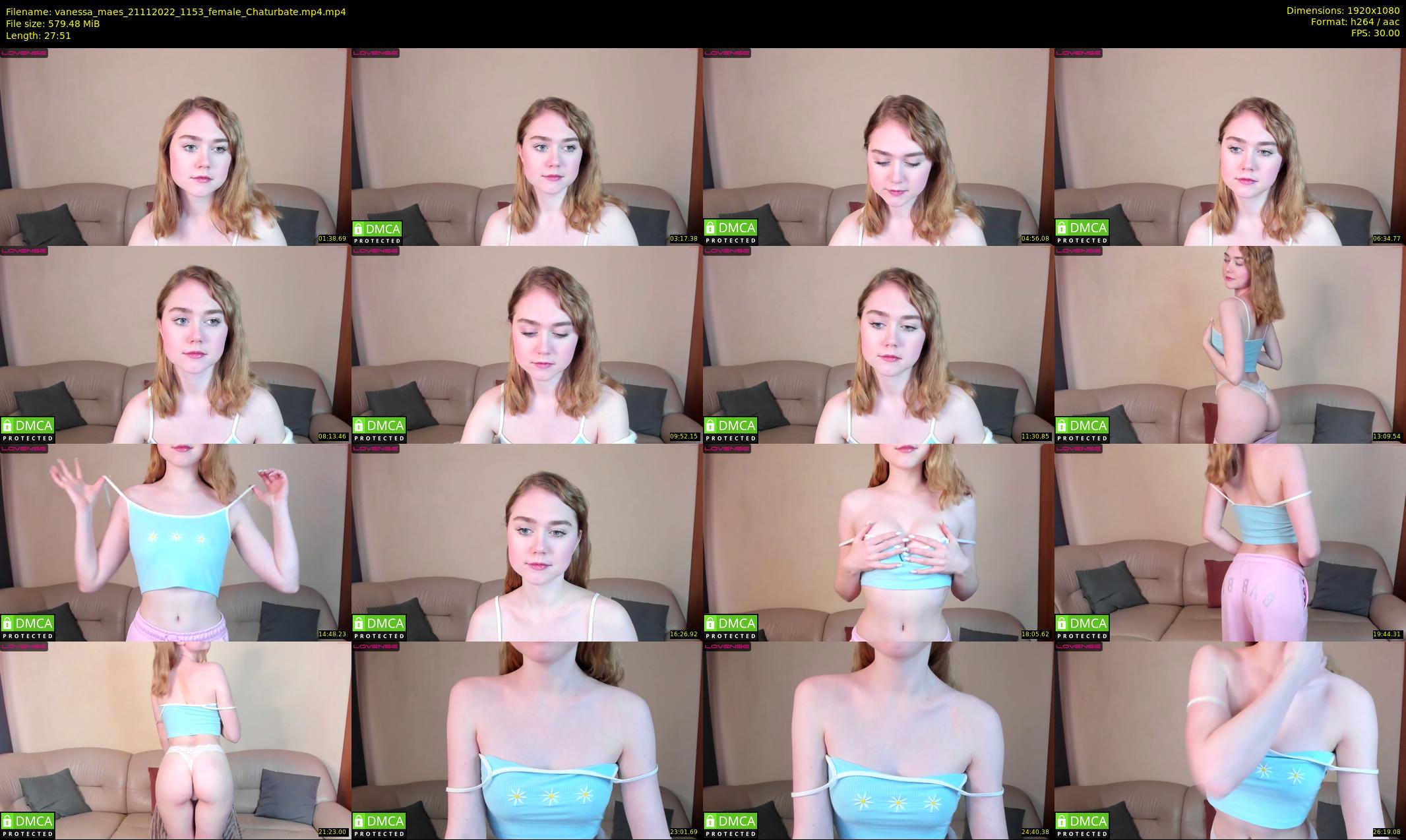 vanessa_maes — 28 minute Chaturbate female cam show recording, 1080p, Nov 21, 2022