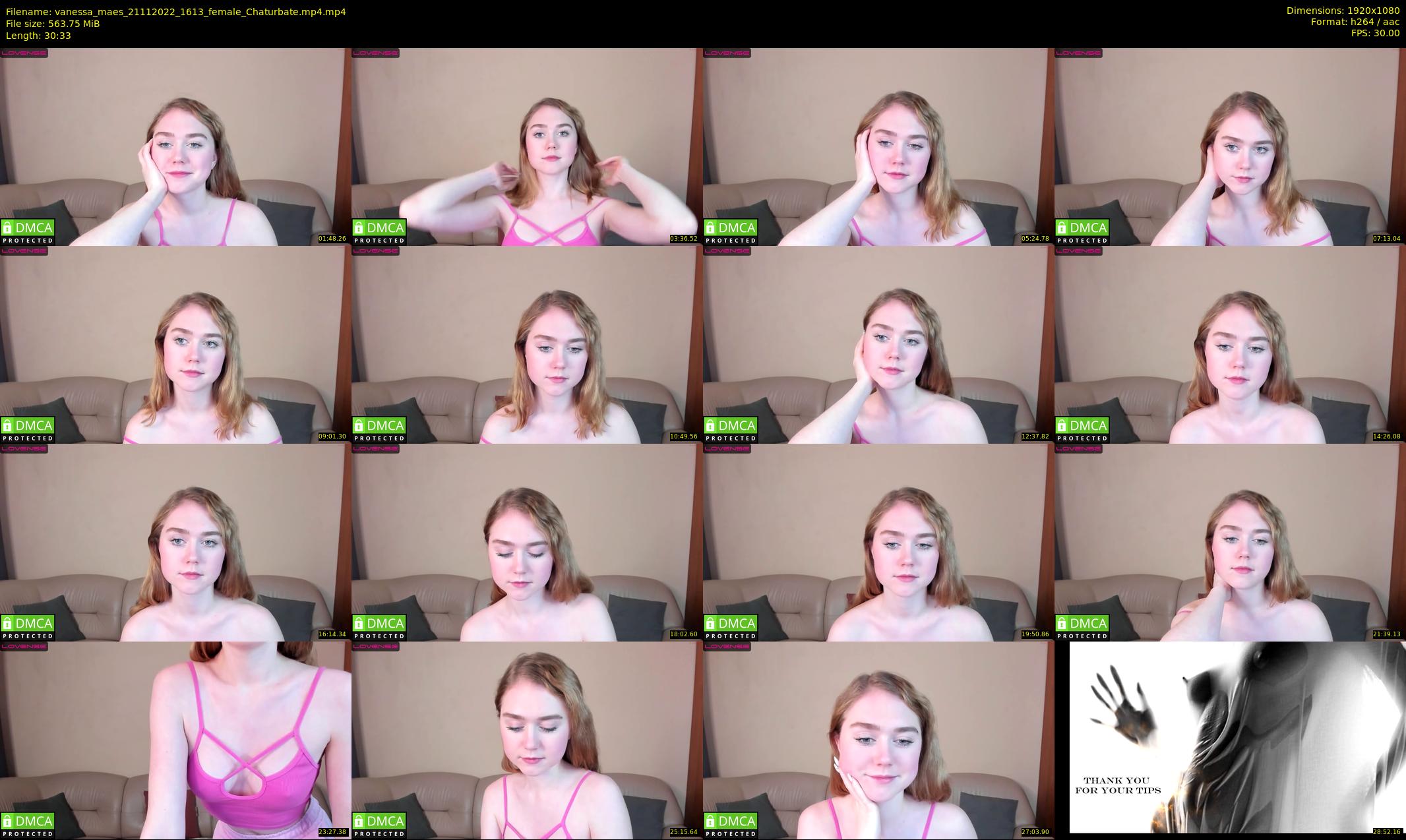 vanessa_maes — 31 minute Chaturbate female cam show recording, 1080p, Nov 21, 2022