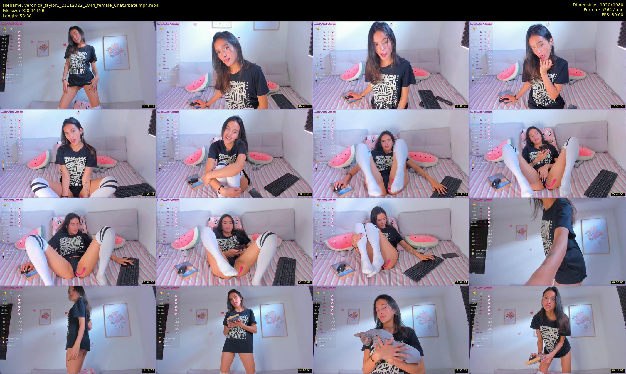 veronica_taylor1 — 54 minute Chaturbate female cam show recording, 1080p, Nov 21, 2022