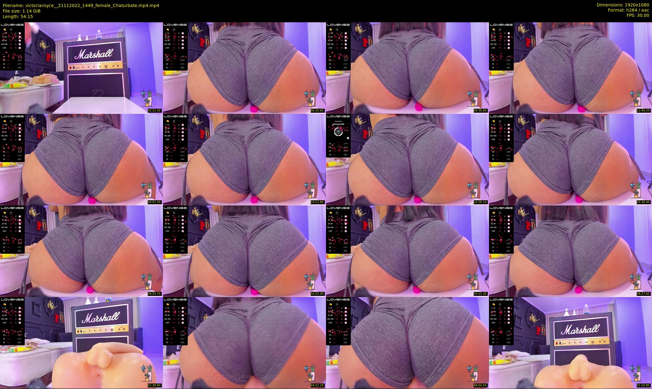 victoriaroyce_ — 55 minute Chaturbate female cam show recording, 1080p, Nov 21, 2022