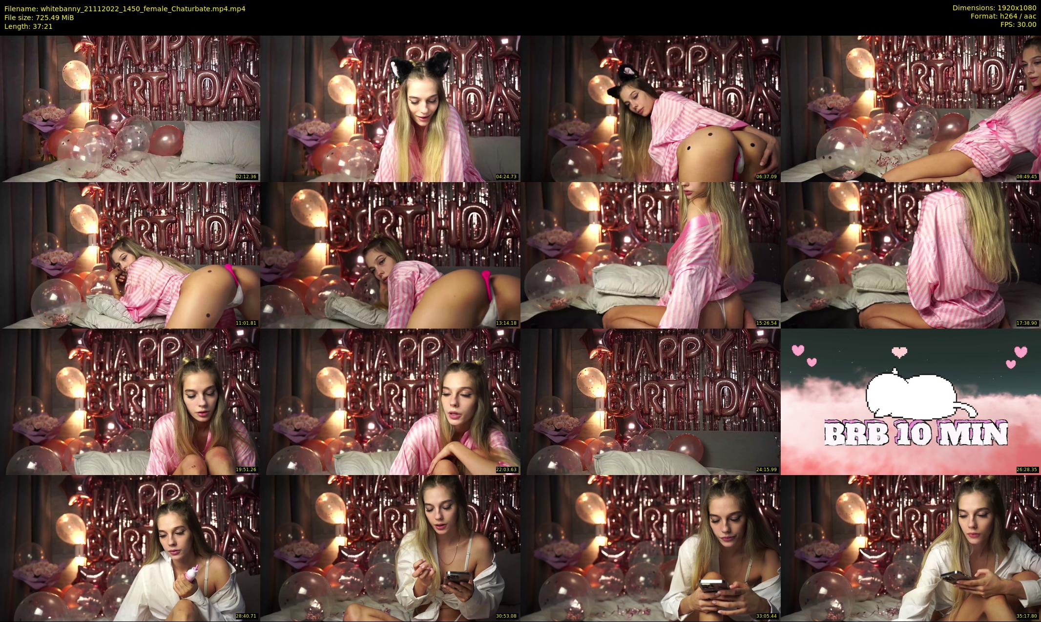 whitebanny — 38 minute Chaturbate couple cam show recording, 1080p, Nov 21, 2022