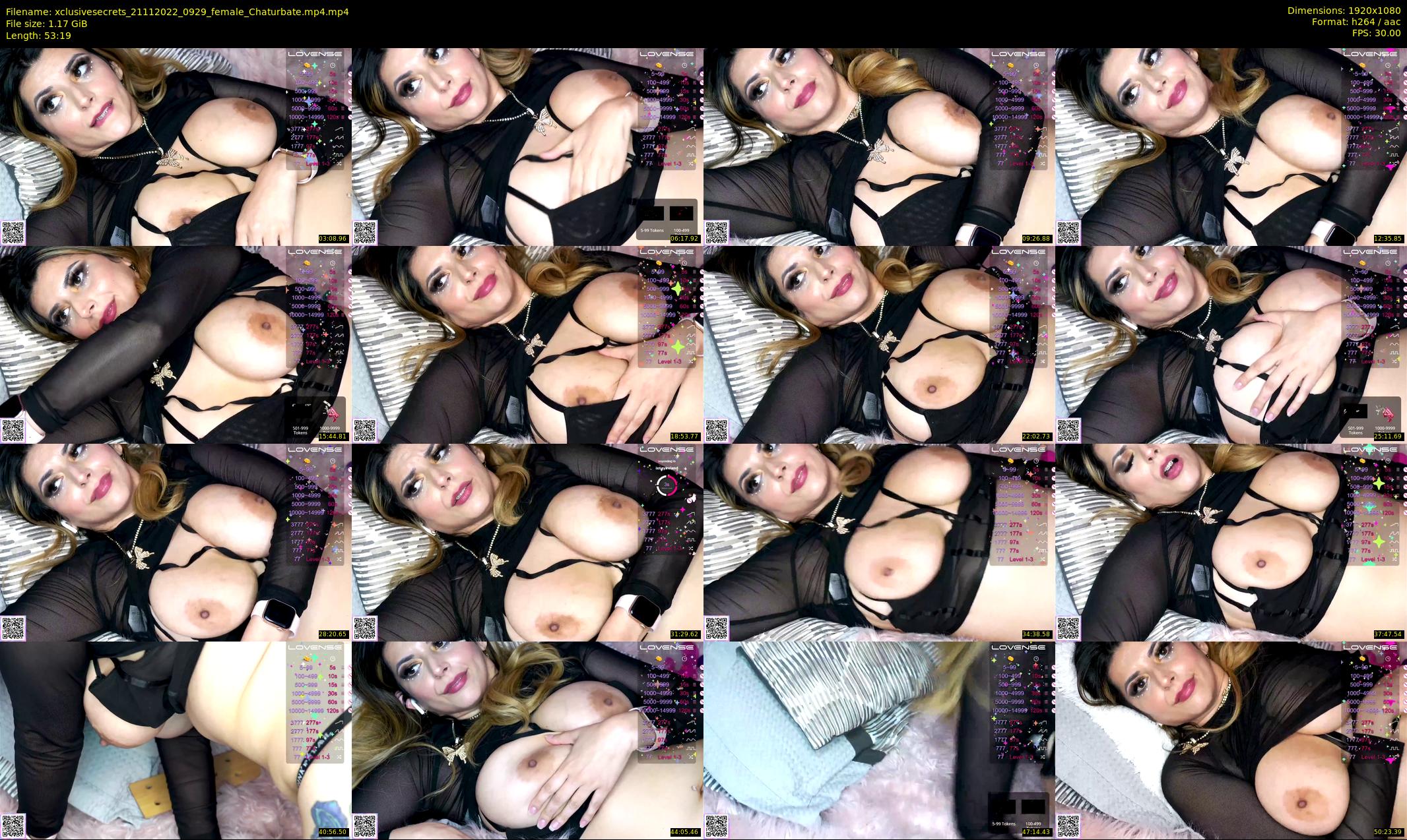 xclusivesecrets — 54 minute Chaturbate female cam show recording, 1080p, Nov 21, 2022