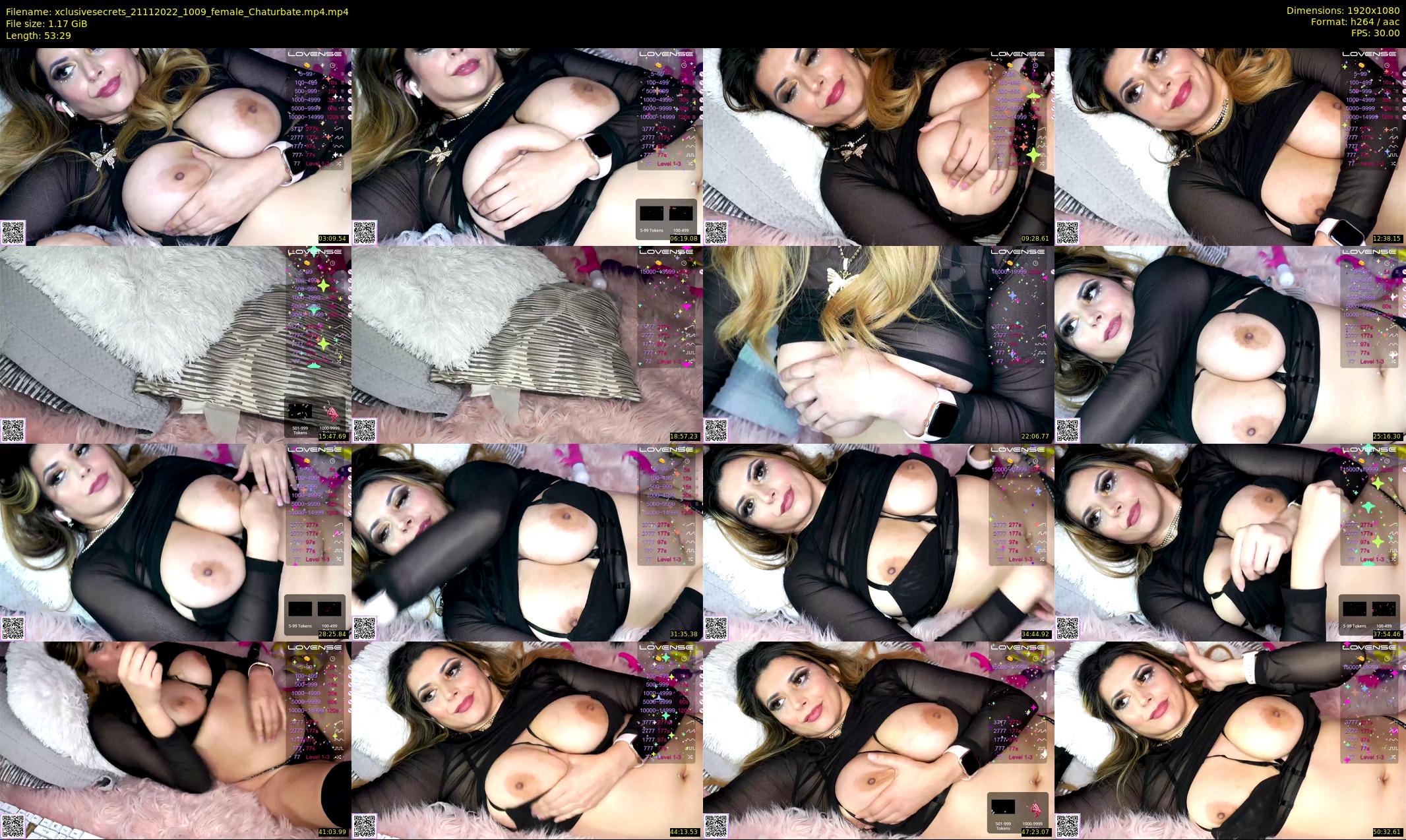 xclusivesecrets — 54 minute Chaturbate female cam show recording, 1080p, Nov 21, 2022