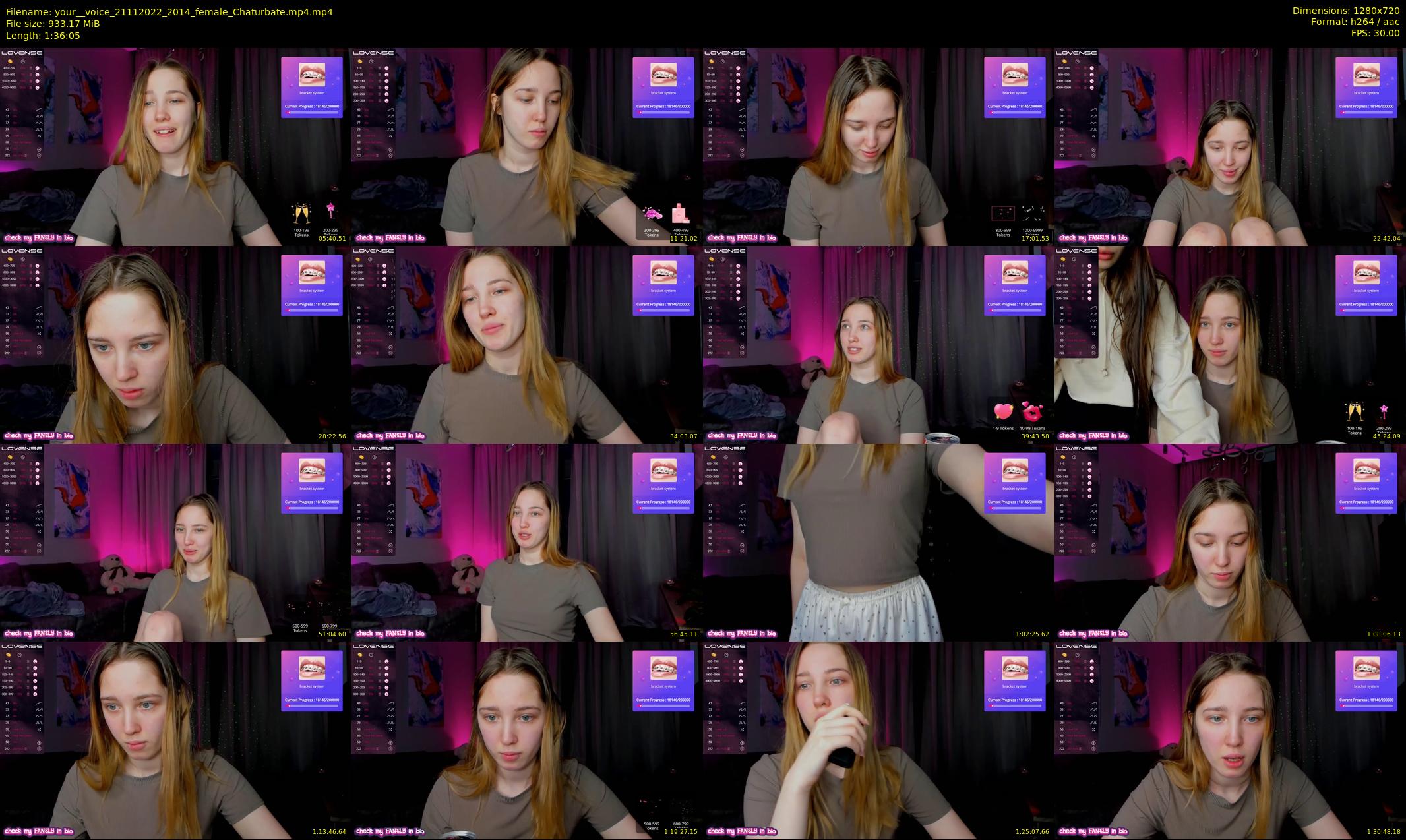 your__voice — 97 minute Chaturbate female cam show recording, 720p, Nov 21, 2022