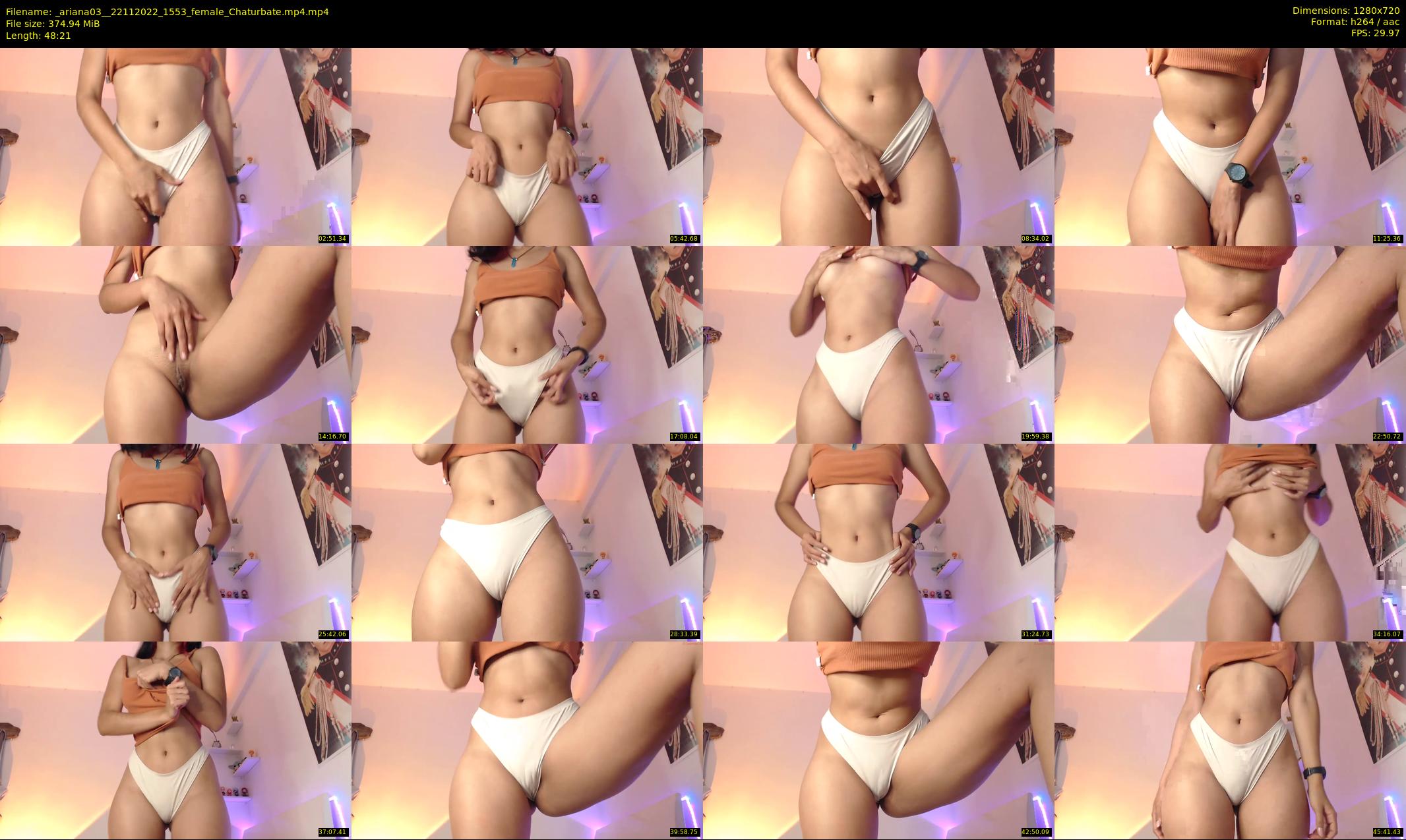 _ariana03_ — 49 minute Chaturbate female cam show recording, 720p, Nov 22, 2022