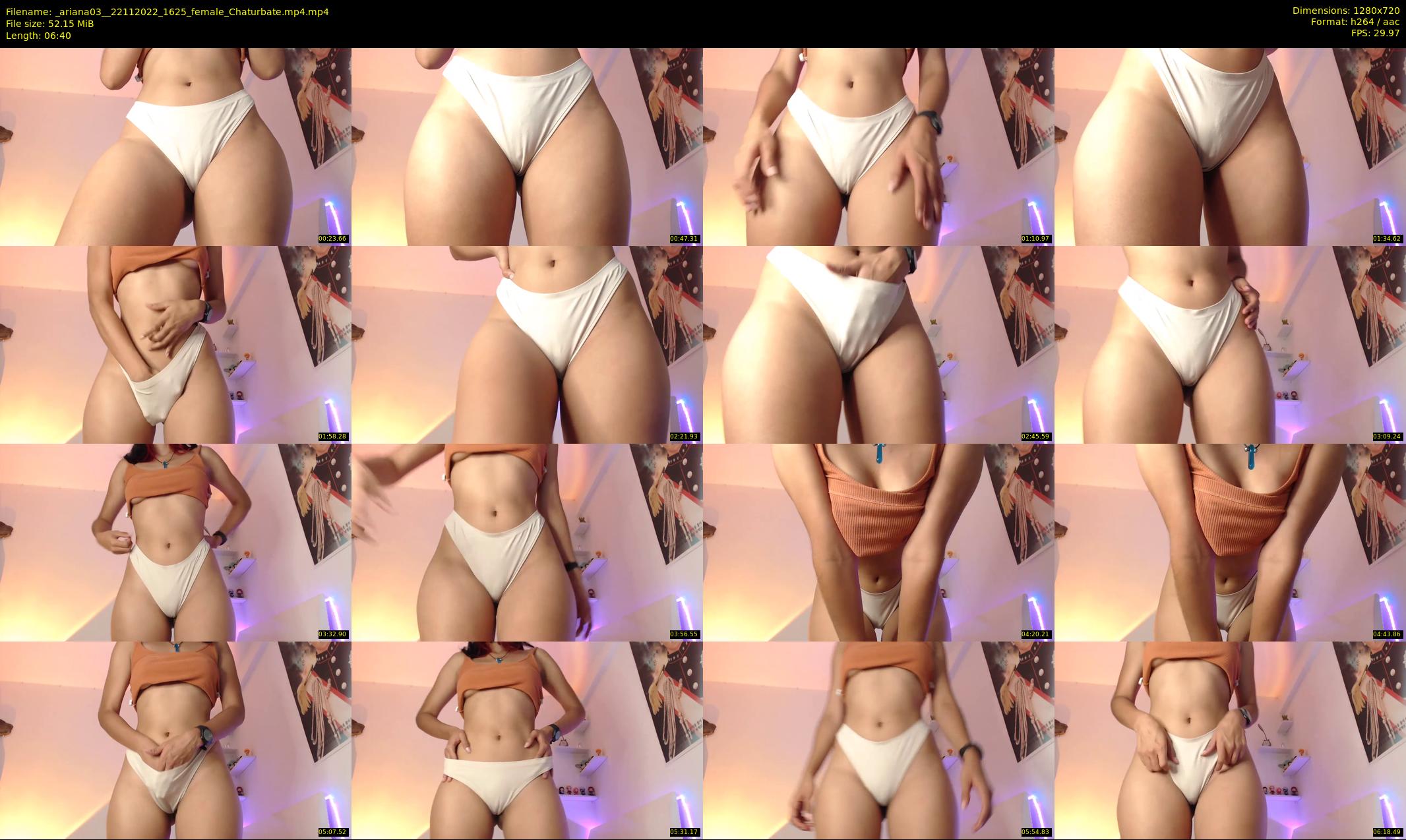 _ariana03_ — 7 minute Chaturbate female cam show recording, 720p, Nov 22, 2022