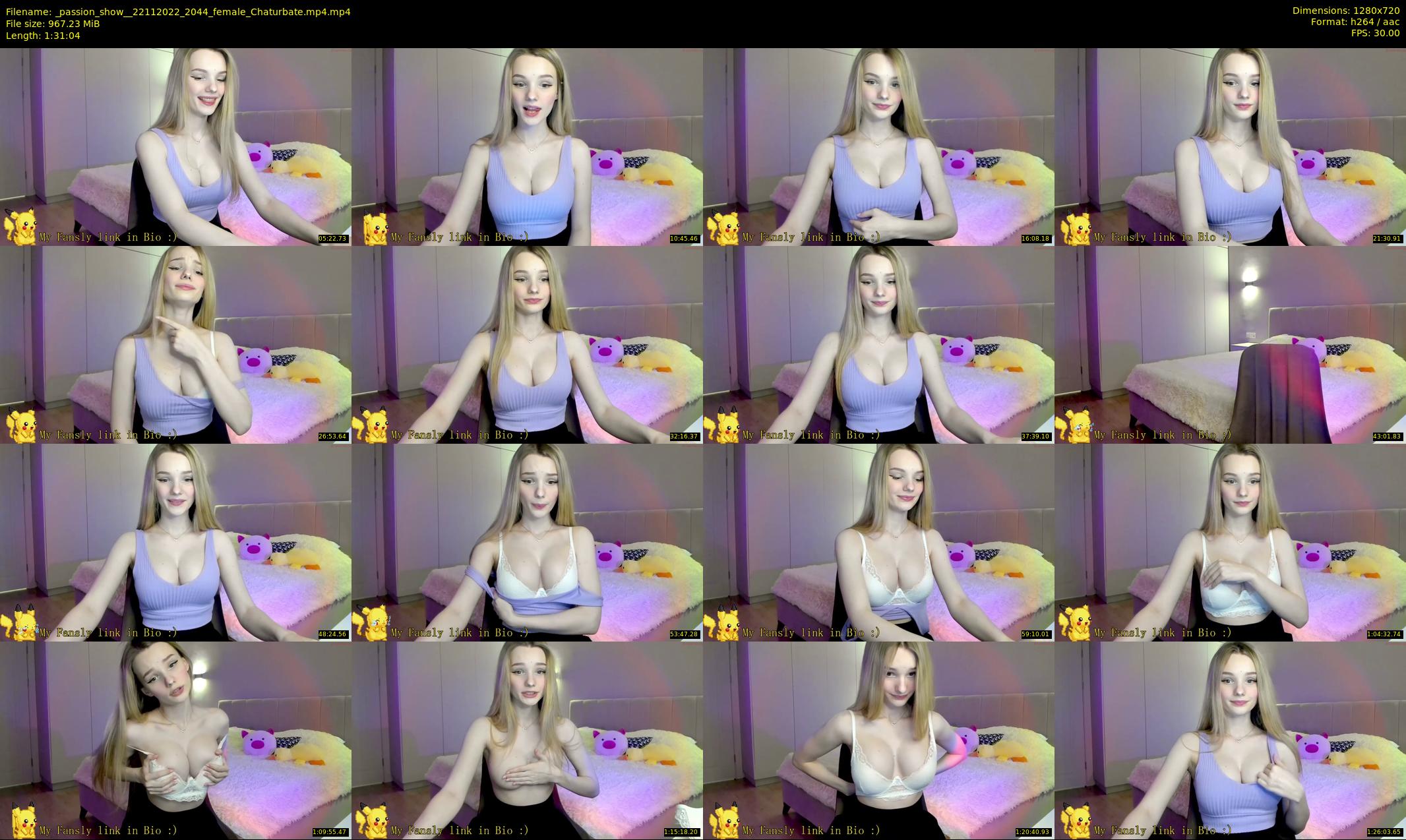 _passion_show_ — 92 minute Chaturbate couple cam show recording, 720p, Nov 22, 2022
