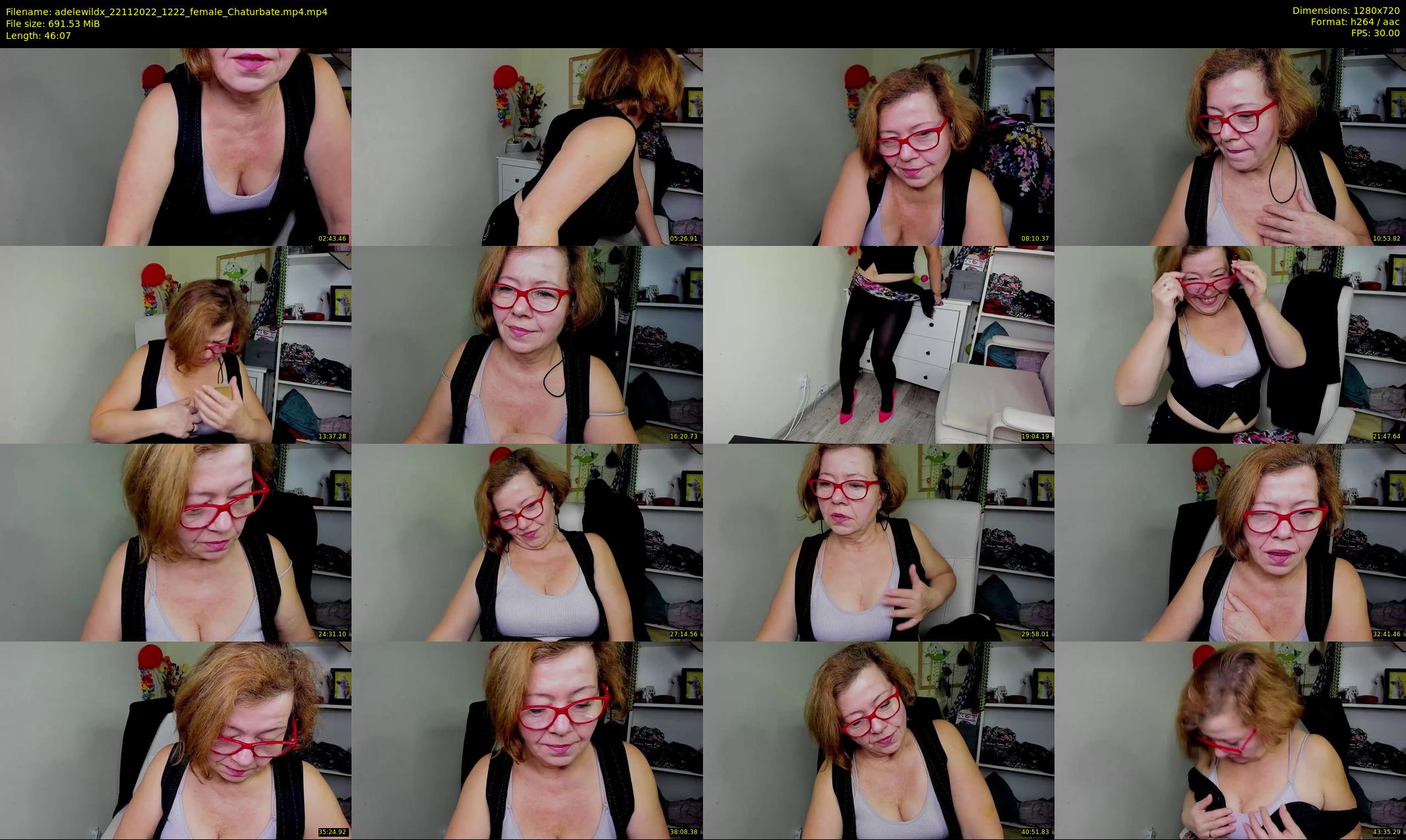 adelewildx — 47 minute Chaturbate female cam show recording, 720p, Nov 22, 2022