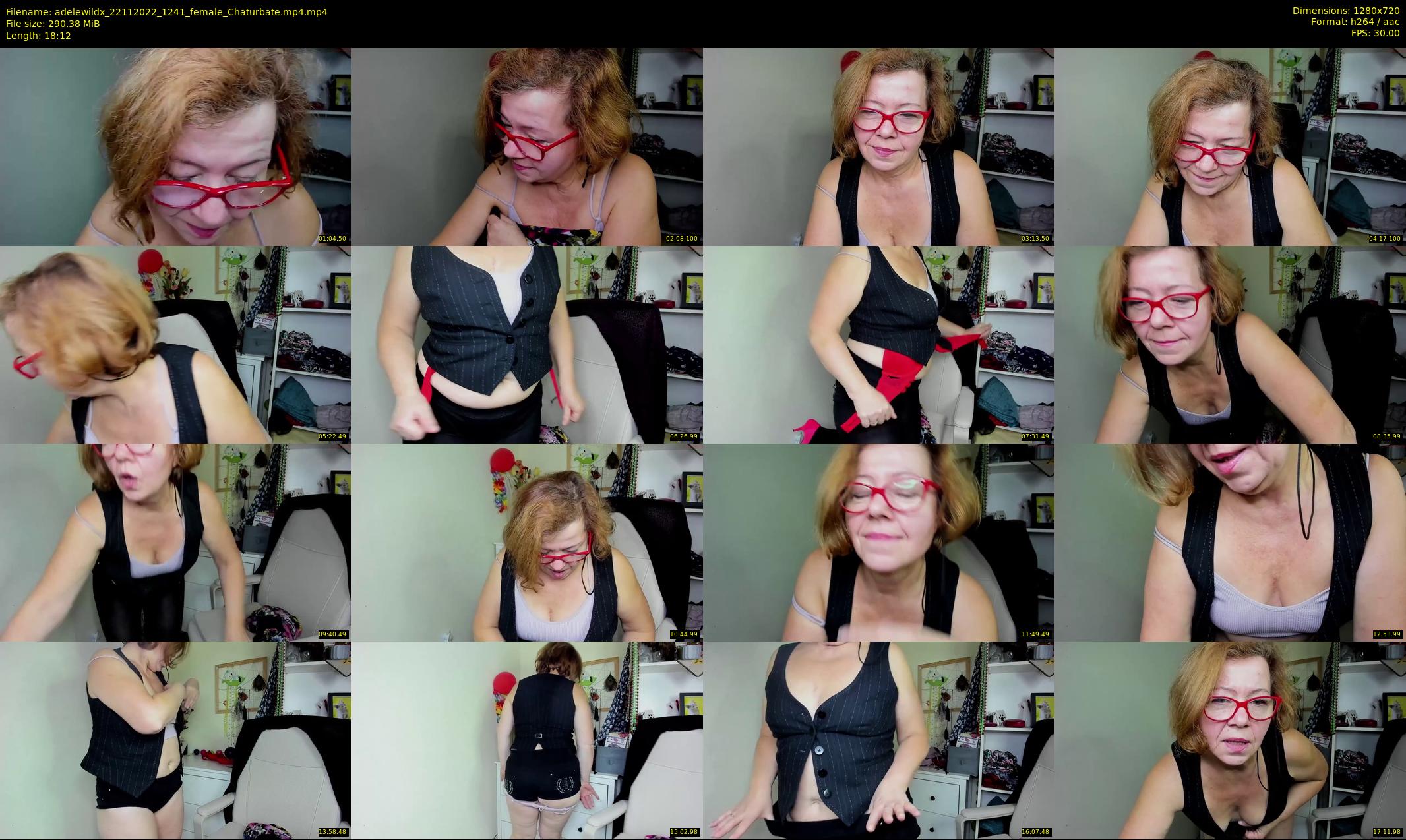 adelewildx — 19 minute Chaturbate female cam show recording, 720p, Nov 22, 2022