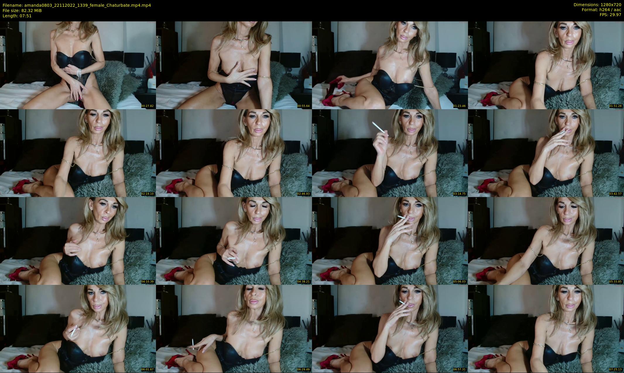 amanda0803 — 8 minute Chaturbate female cam show recording, 720p, Nov 22, 2022