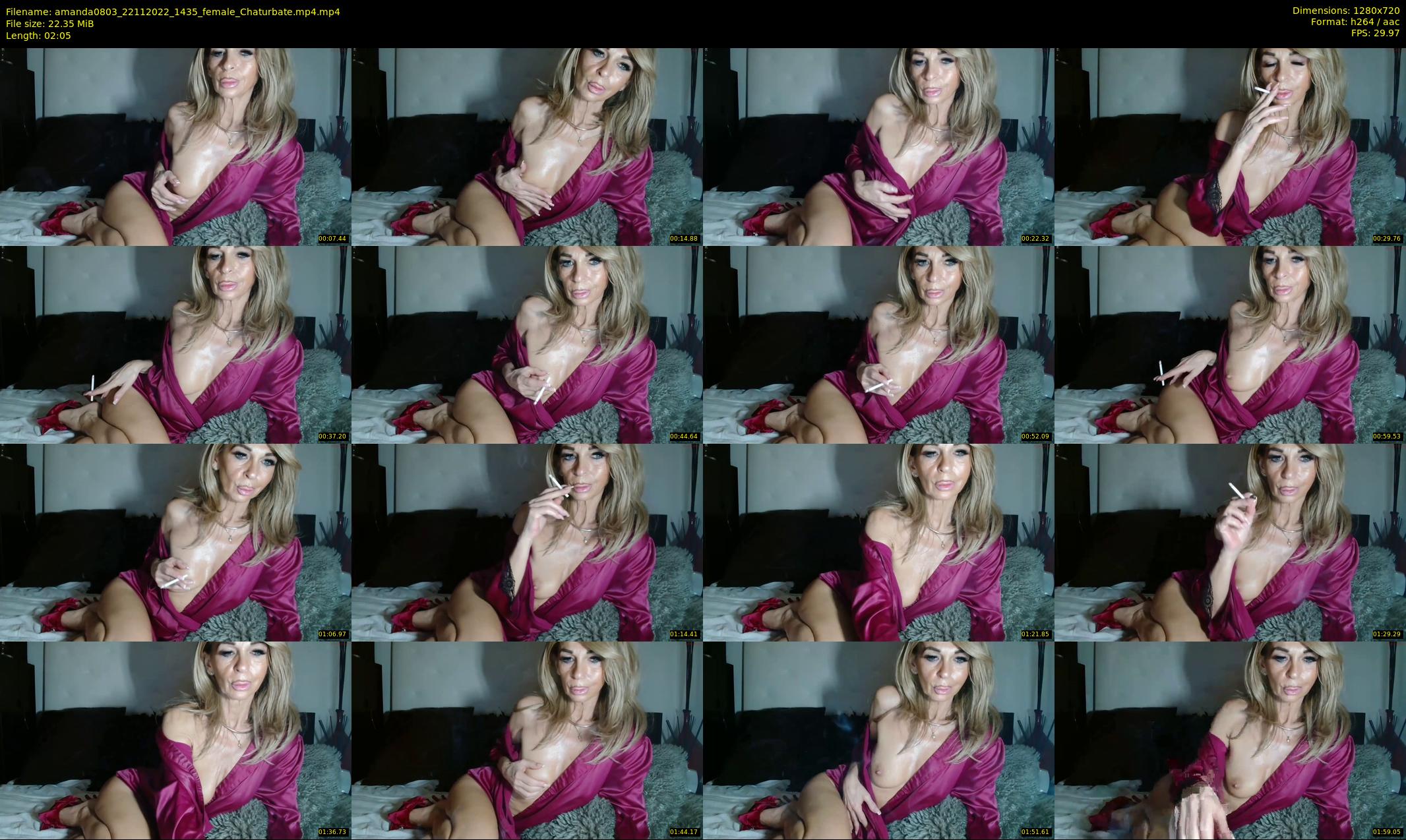 amanda0803 — 3 minute Chaturbate female cam show recording, 720p, Nov 22, 2022