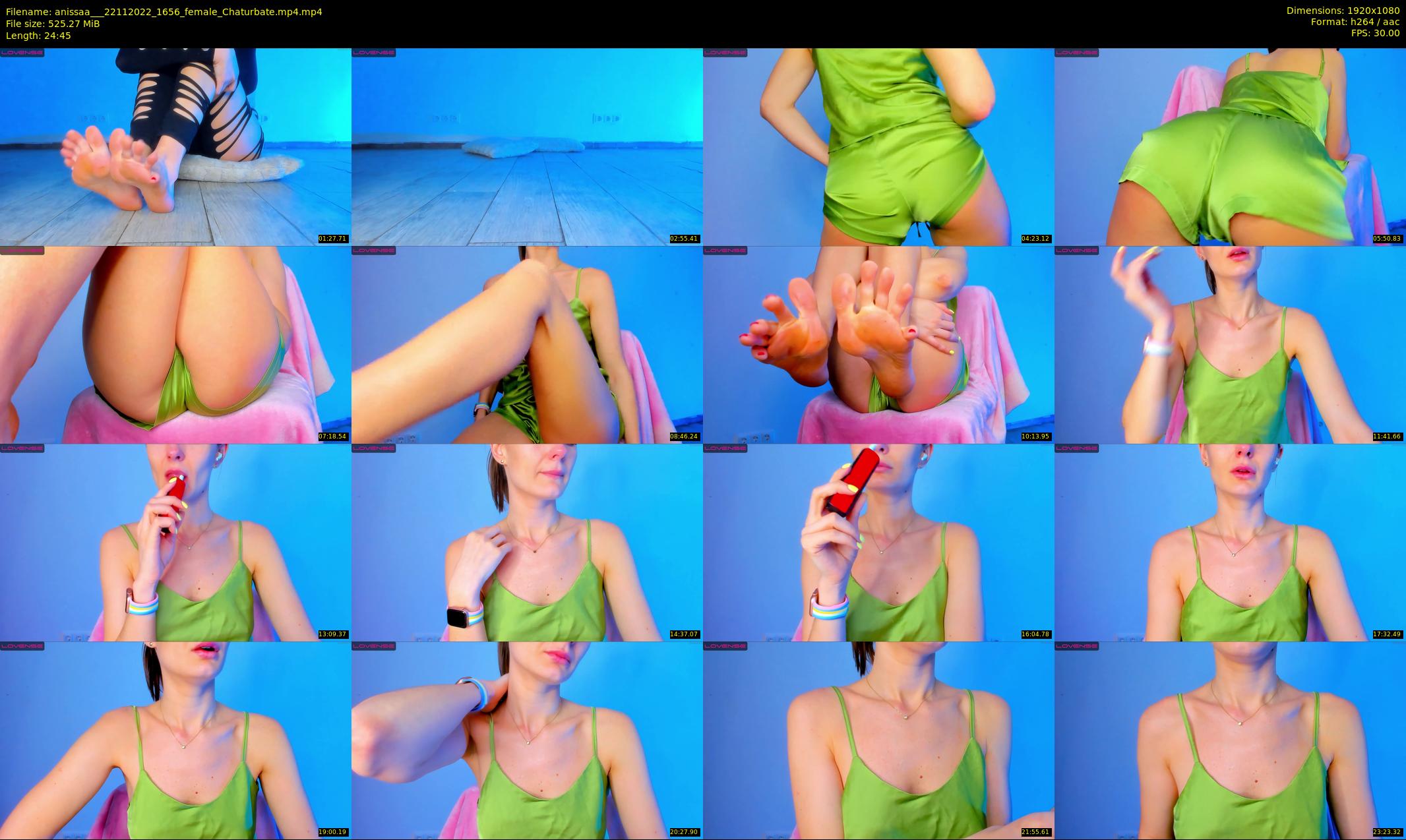 anissaa__ — 25 minute Chaturbate female cam show recording, 1080p, Nov 22, 2022