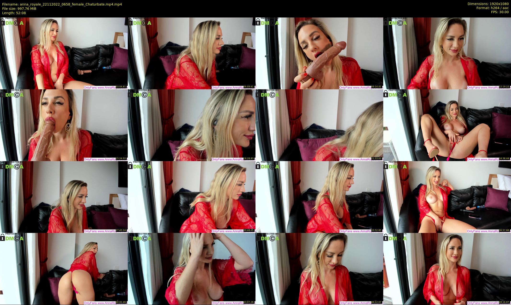 anna_royale — 53 minute Chaturbate female cam show recording, 1080p, Nov 22, 2022