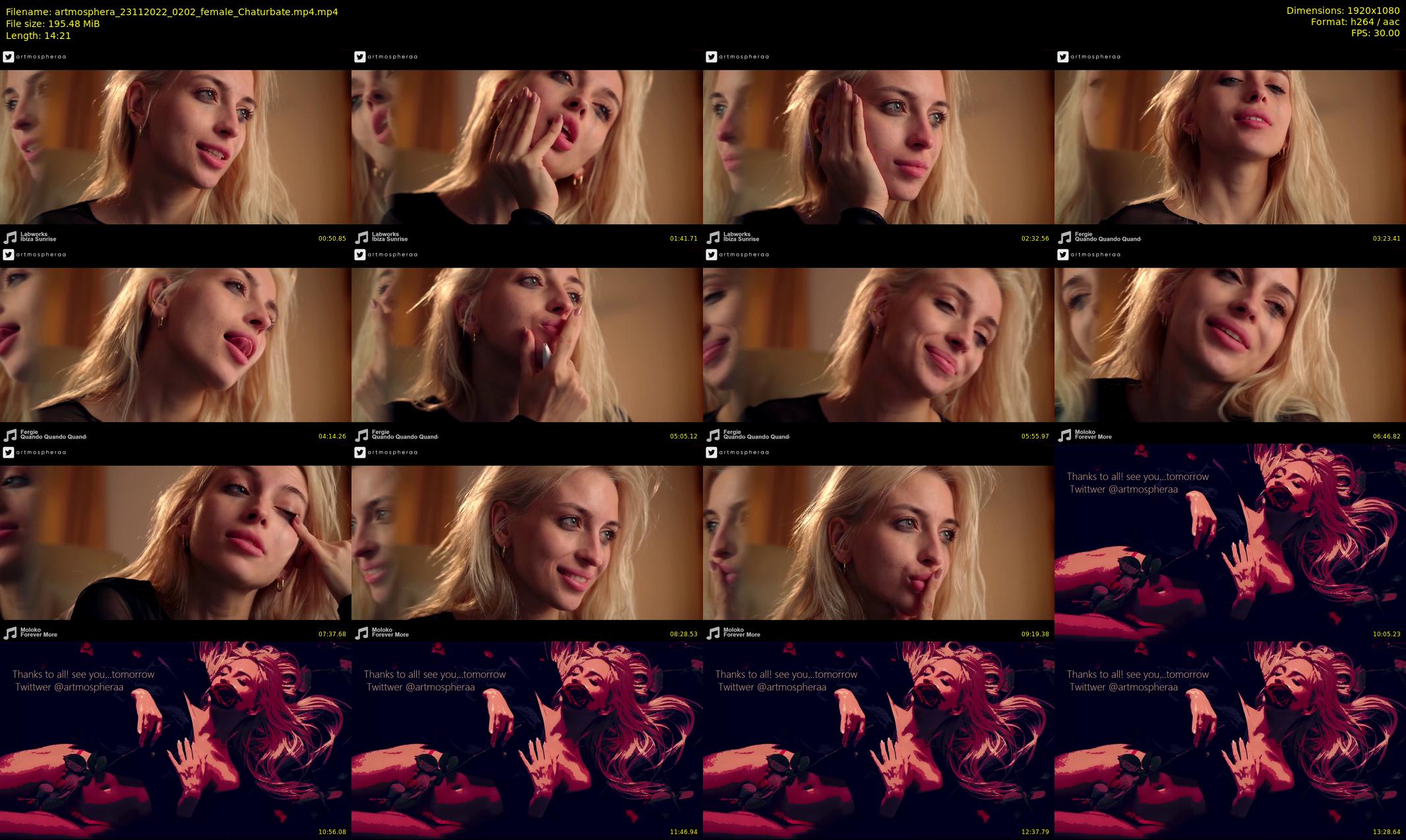 artmosphera — 15 minute Chaturbate female cam show recording, 1080p, Nov 23, 2022