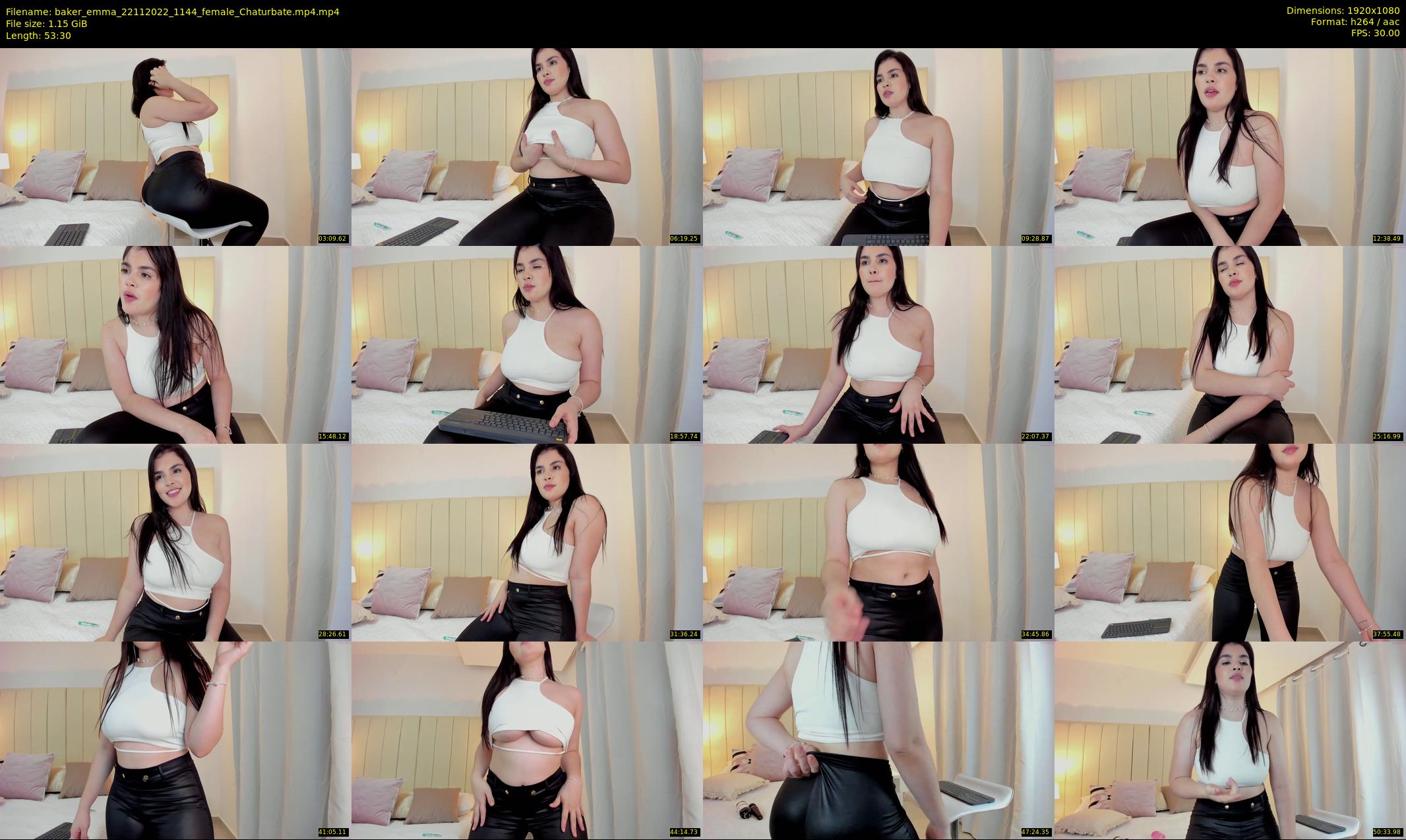 baker_emma — 54 minute Chaturbate female cam show recording, 1080p, Nov 22, 2022