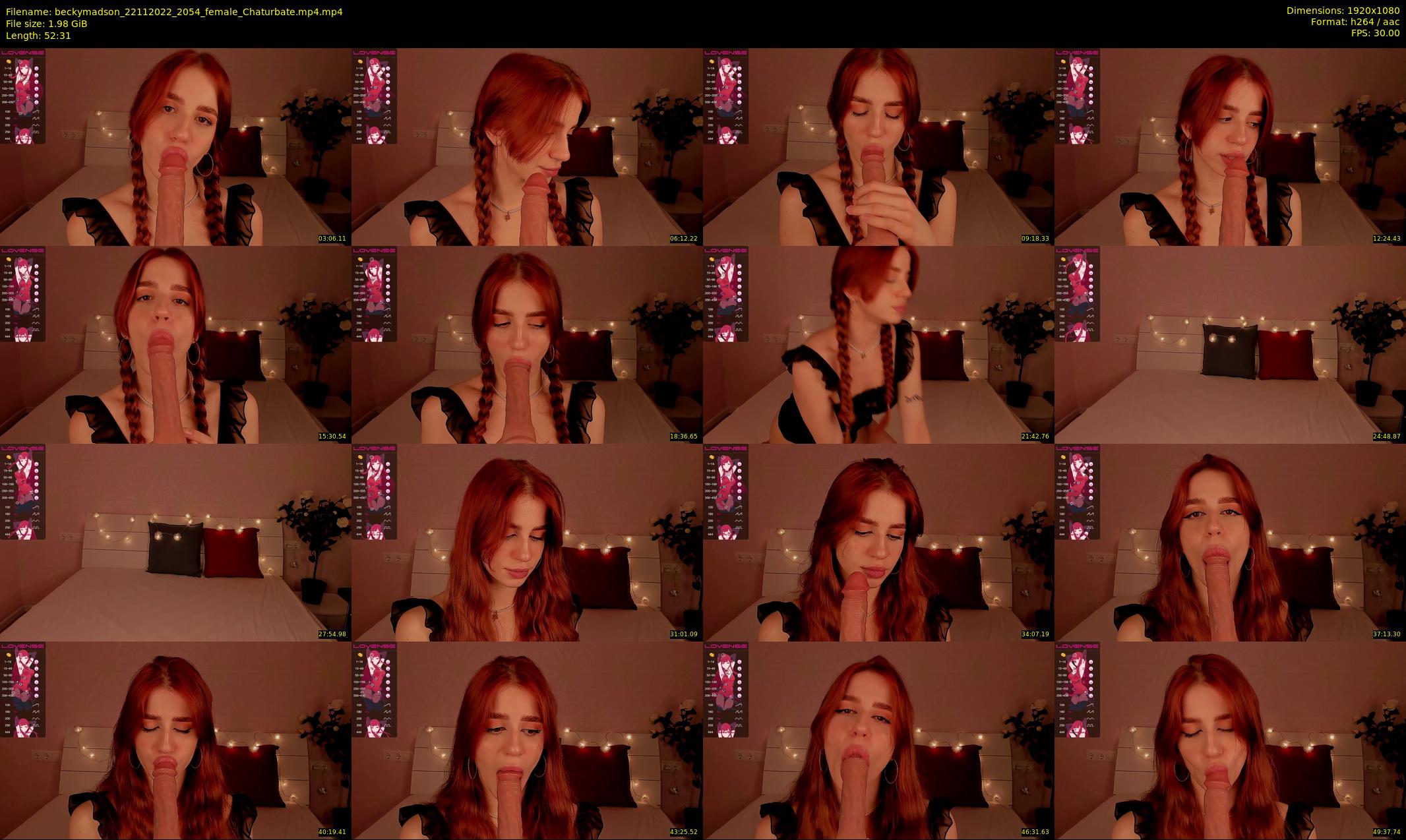 beckymadson — 53 minute Chaturbate female cam show recording, 1080p, Nov 22, 2022