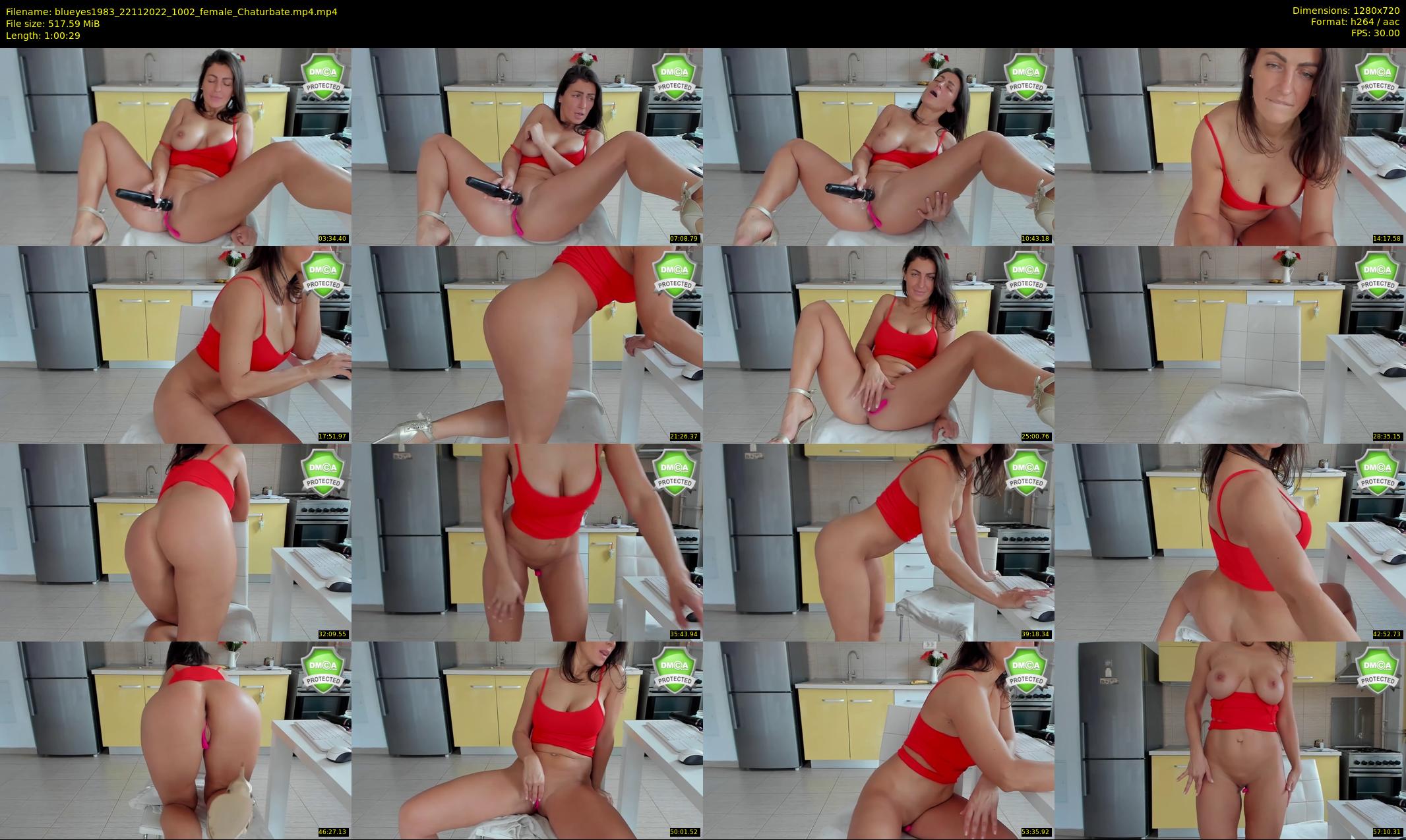 blueyes1983 — 61 minute Chaturbate female cam show recording, 720p, Nov 22, 2022