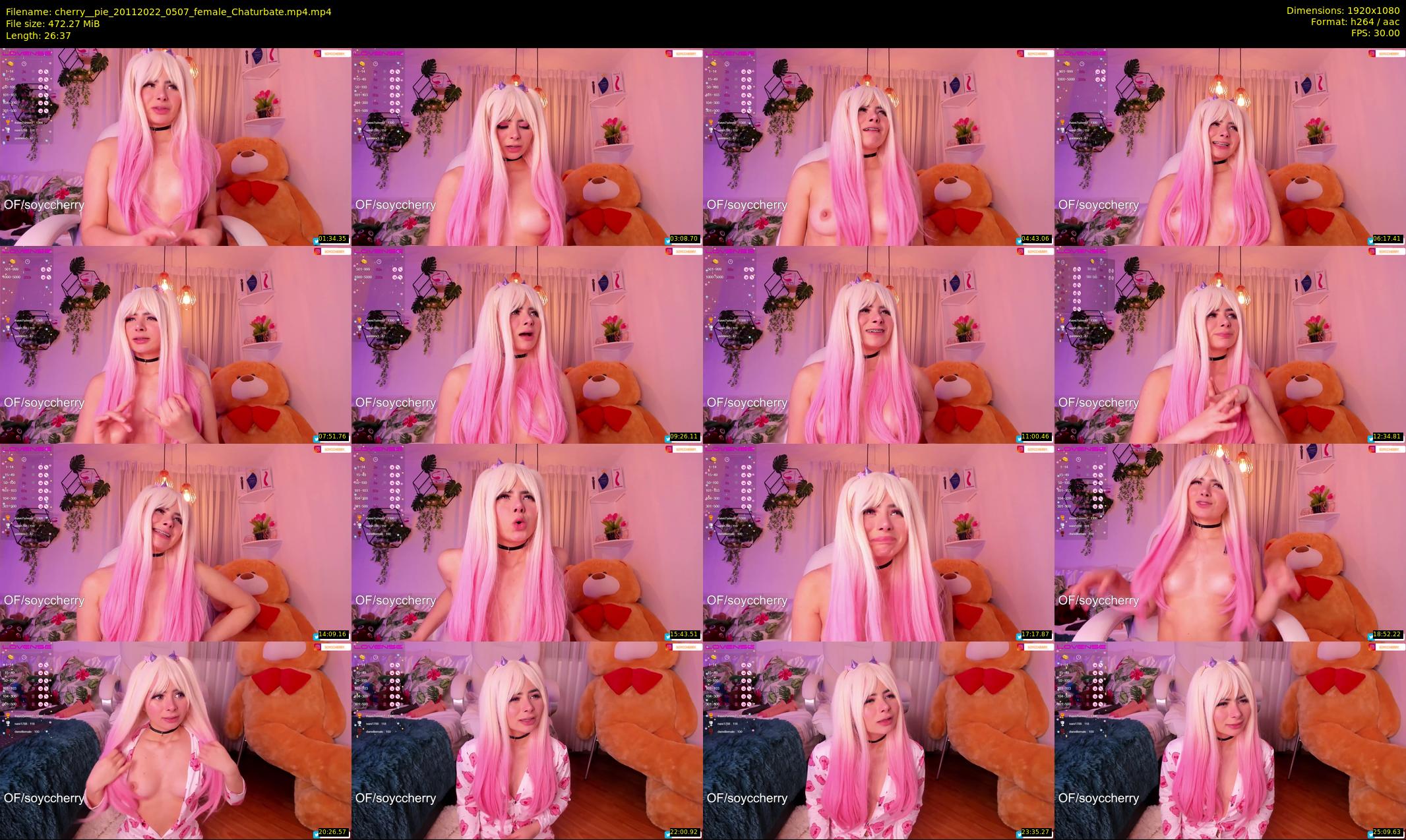 cherry__pie — 27 minute Chaturbate female cam show recording, 1080p, Nov 20, 2022