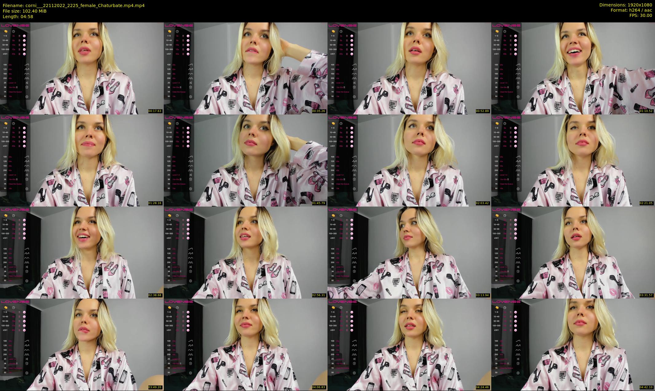 corni__ — 5 minute Chaturbate female cam show recording, 1080p, Nov 22, 2022