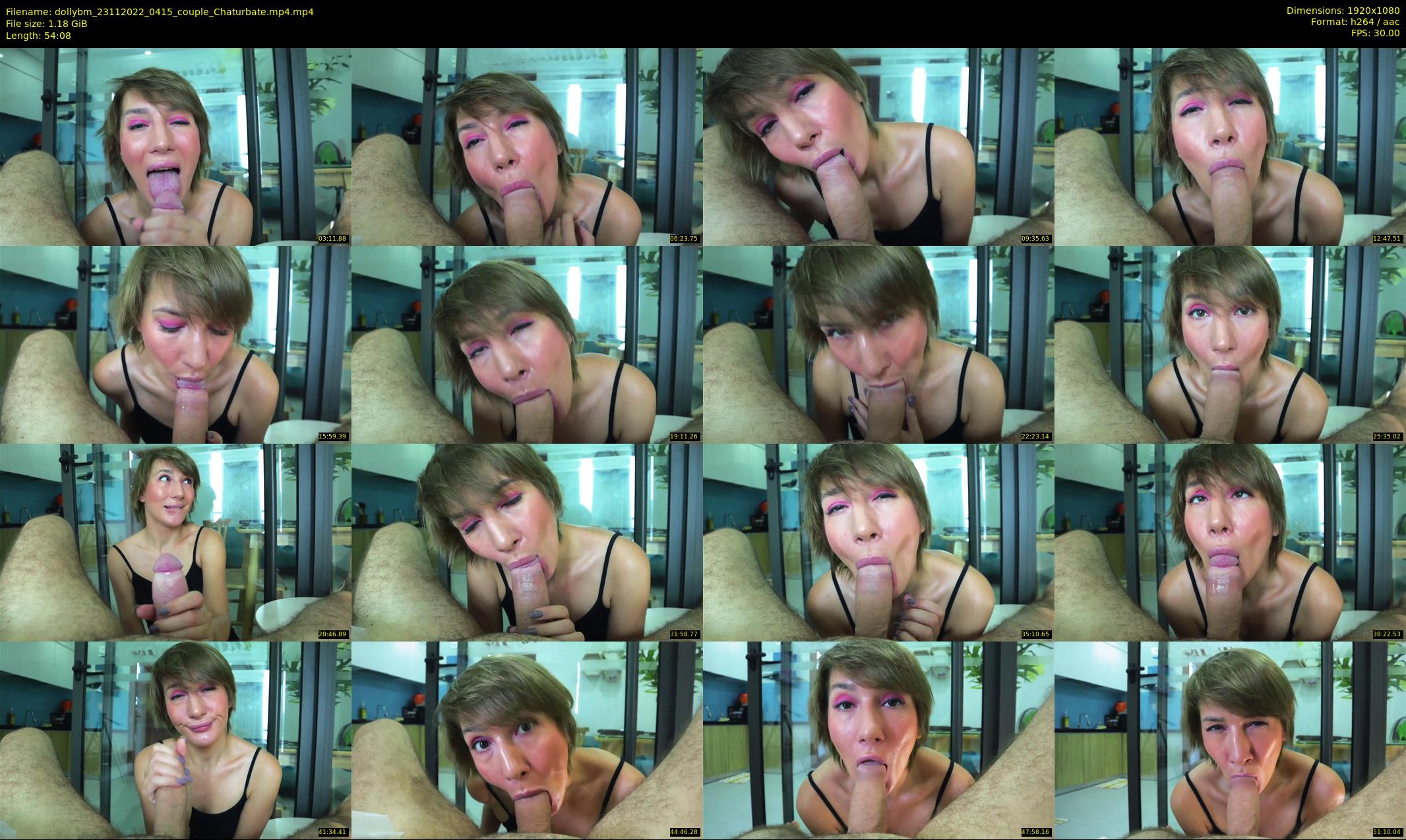 dollybm — 55 minute Chaturbate couple cam show recording, 1080p, Nov 23, 2022