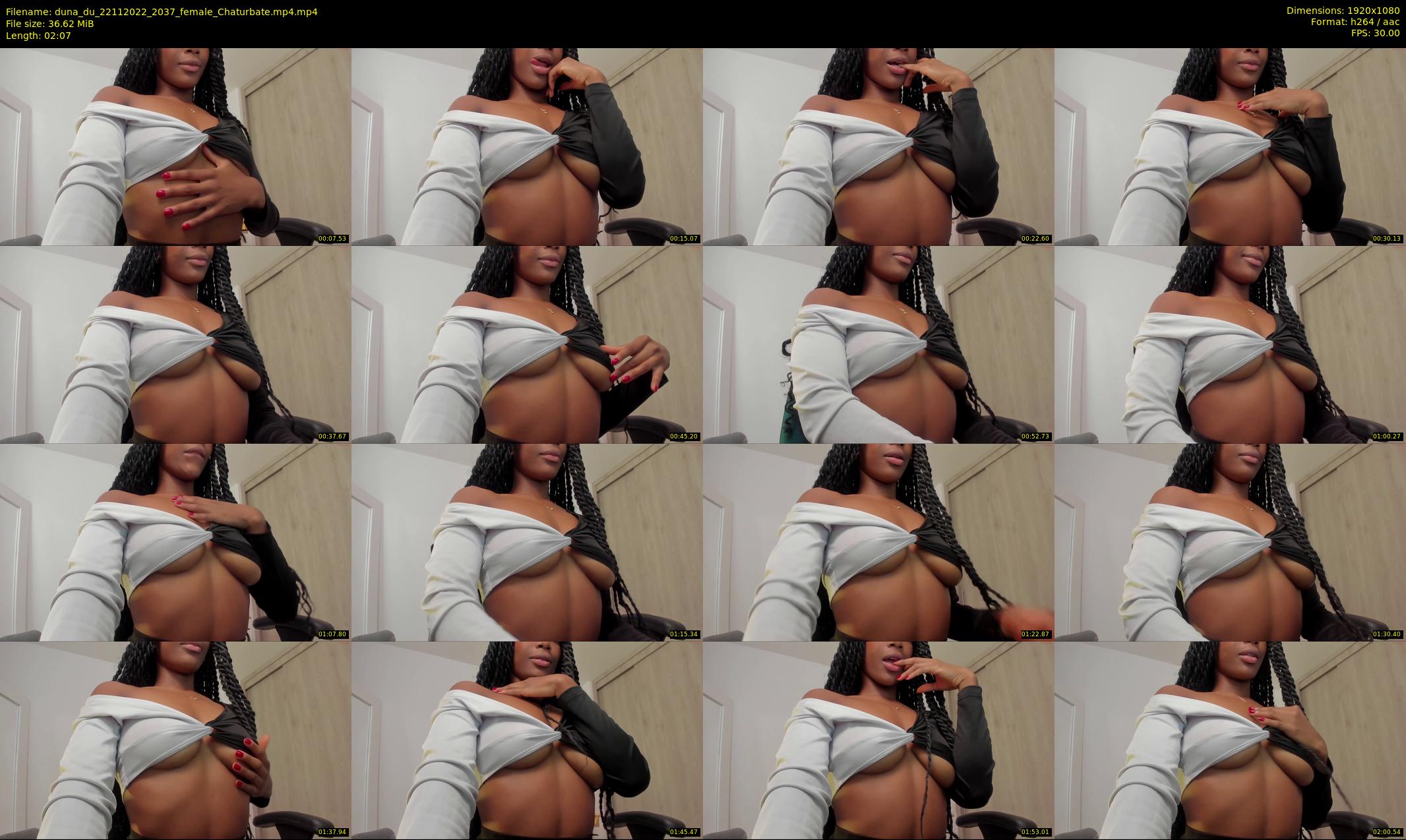 duna_du — 3 minute Chaturbate female cam show recording, 1080p, Nov 22, 2022