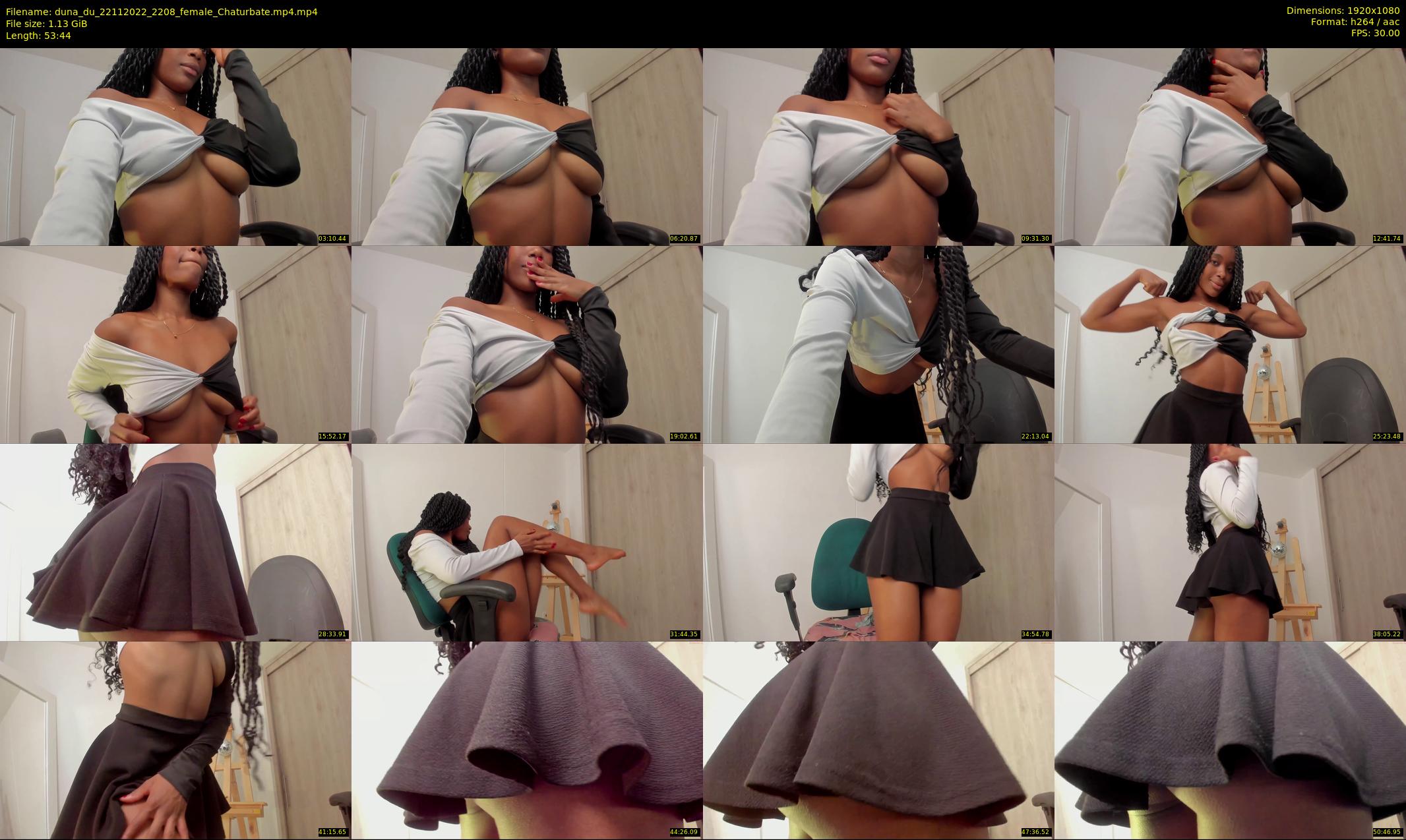 duna_du — 54 minute Chaturbate female cam show recording, 1080p, Nov 22, 2022