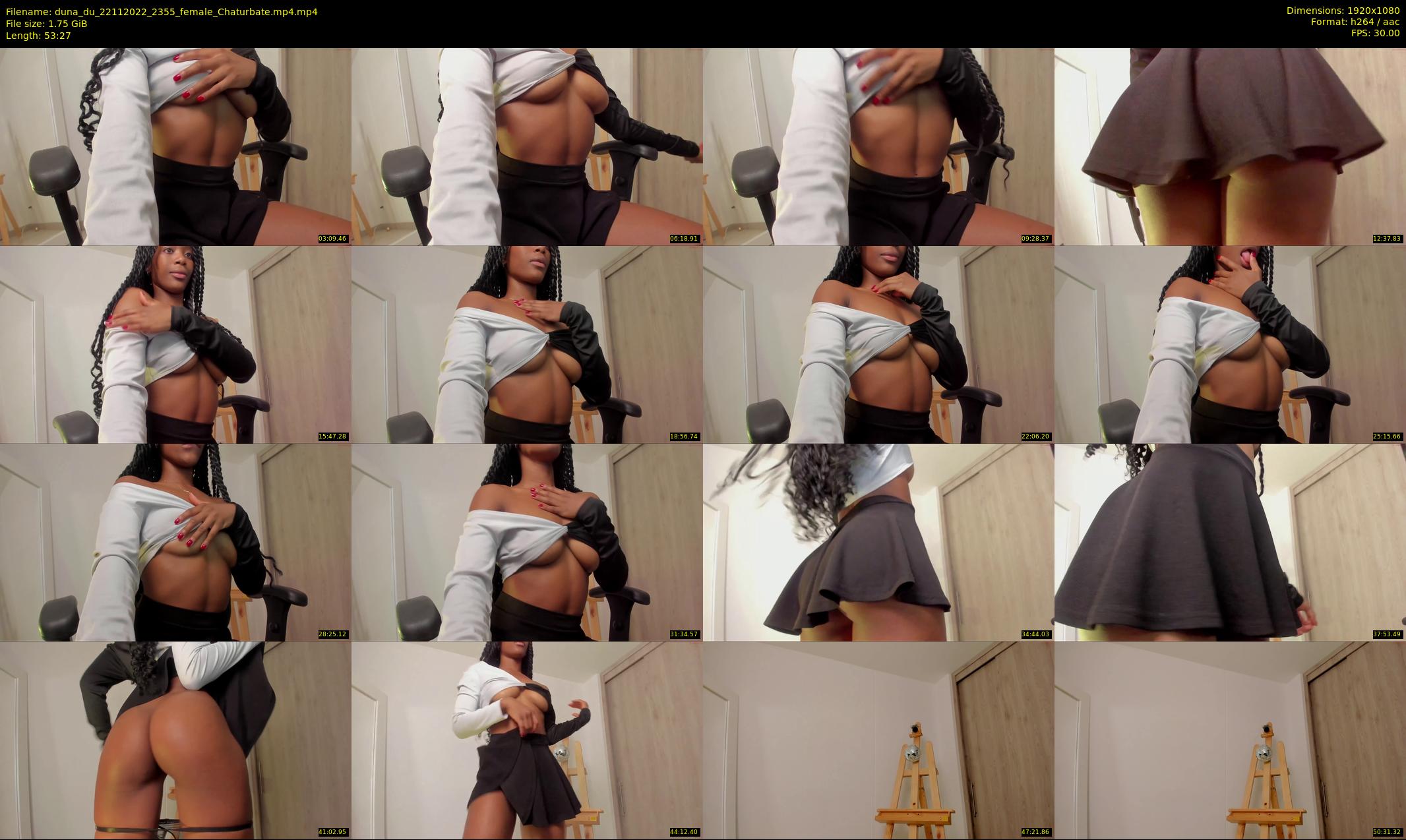duna_du — 54 minute Chaturbate female cam show recording, 1080p, Nov 22, 2022