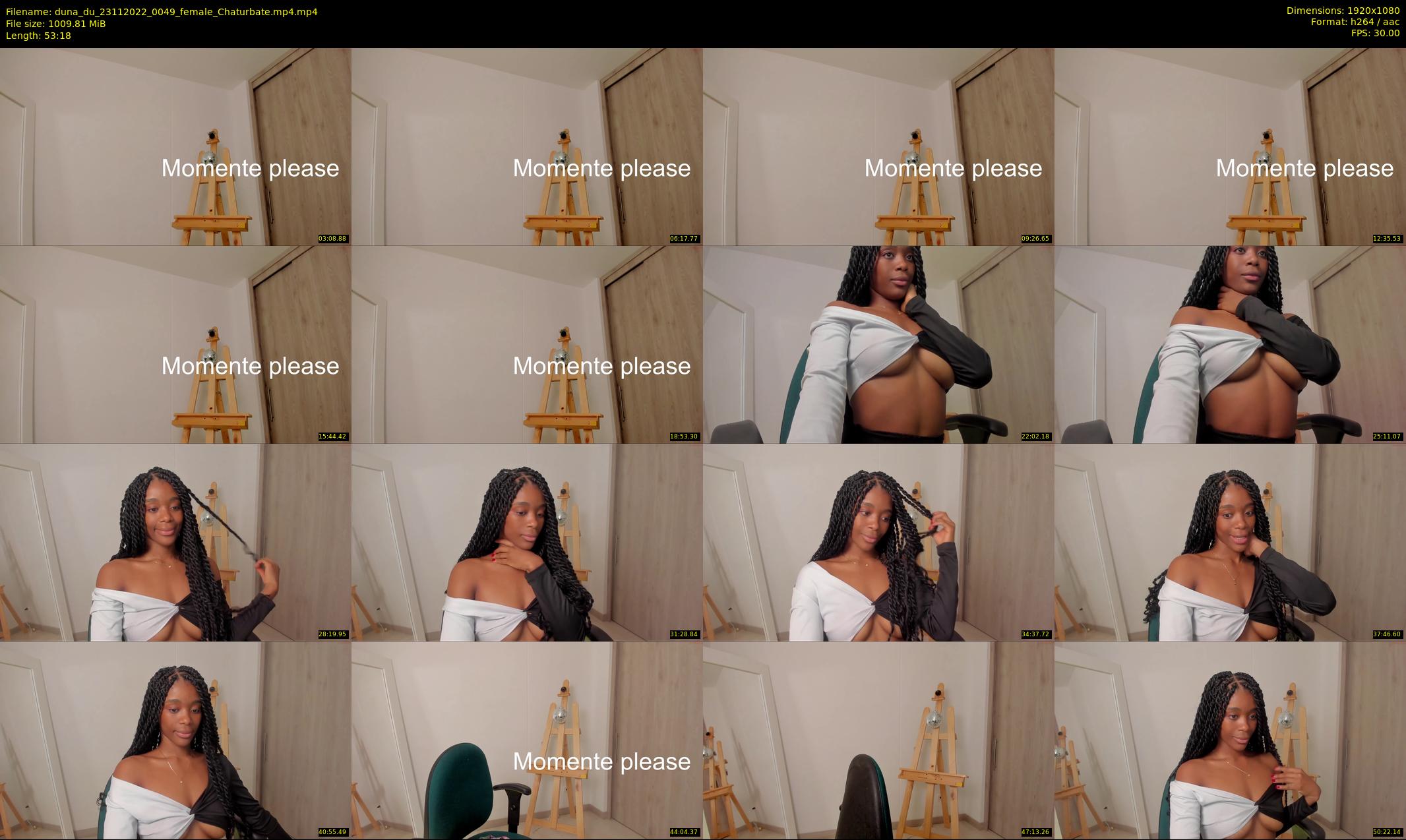 duna_du — 54 minute Chaturbate female cam show recording, 1080p, Nov 23, 2022