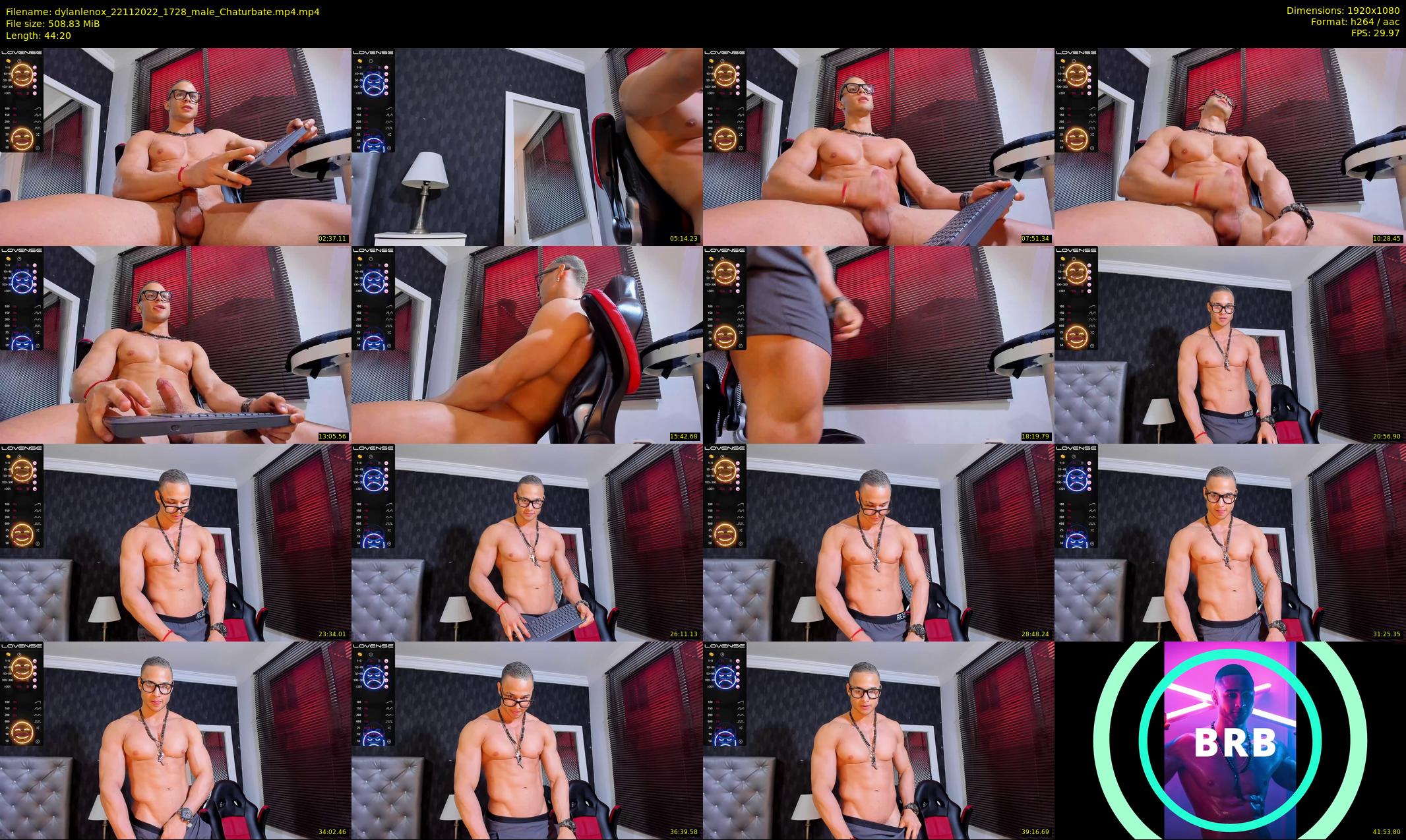 dylanlenox — 45 minute Chaturbate male cam show recording, 1080p, Nov 22, 2022