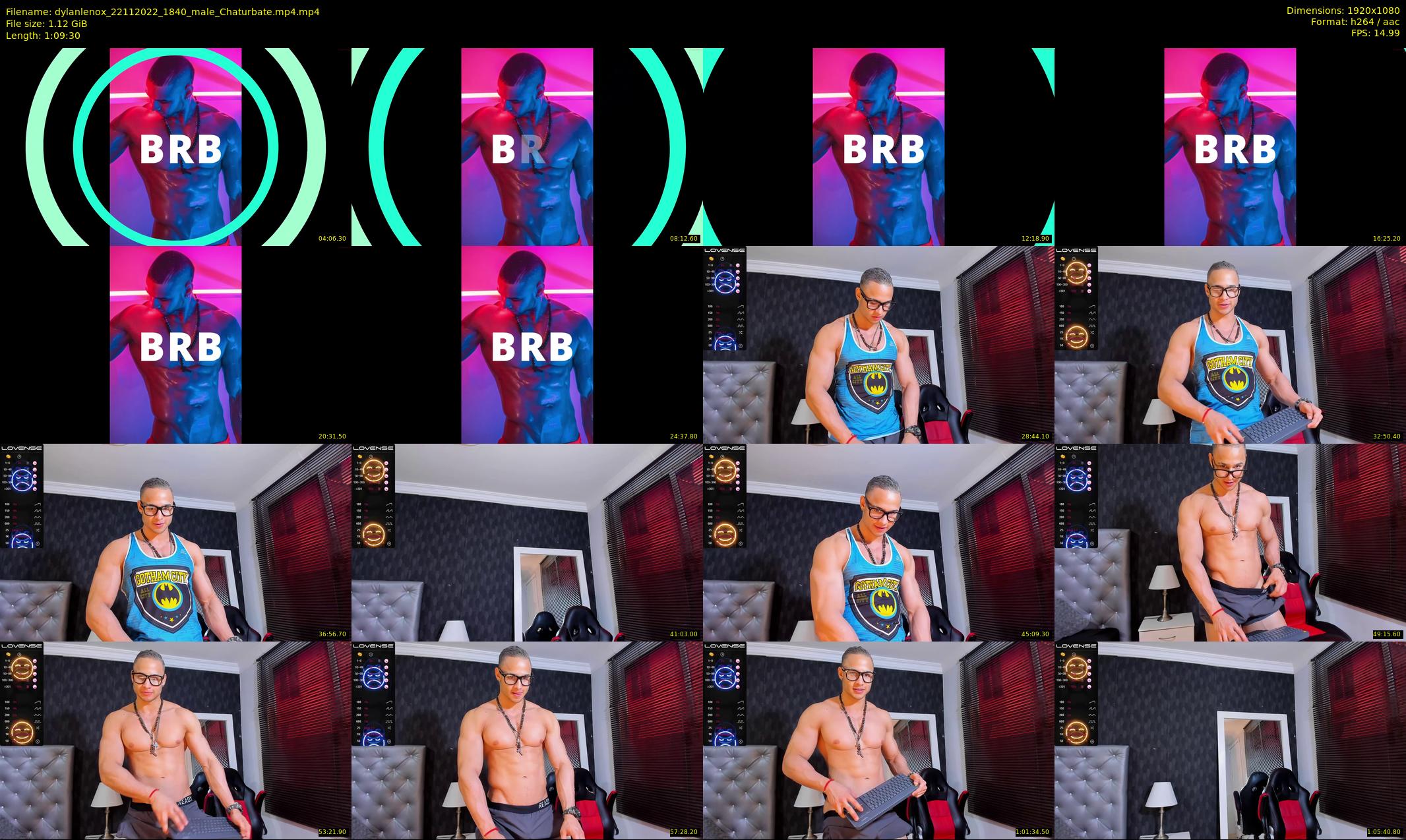 dylanlenox — 70 minute Chaturbate male cam show recording, 1080p, Nov 22, 2022