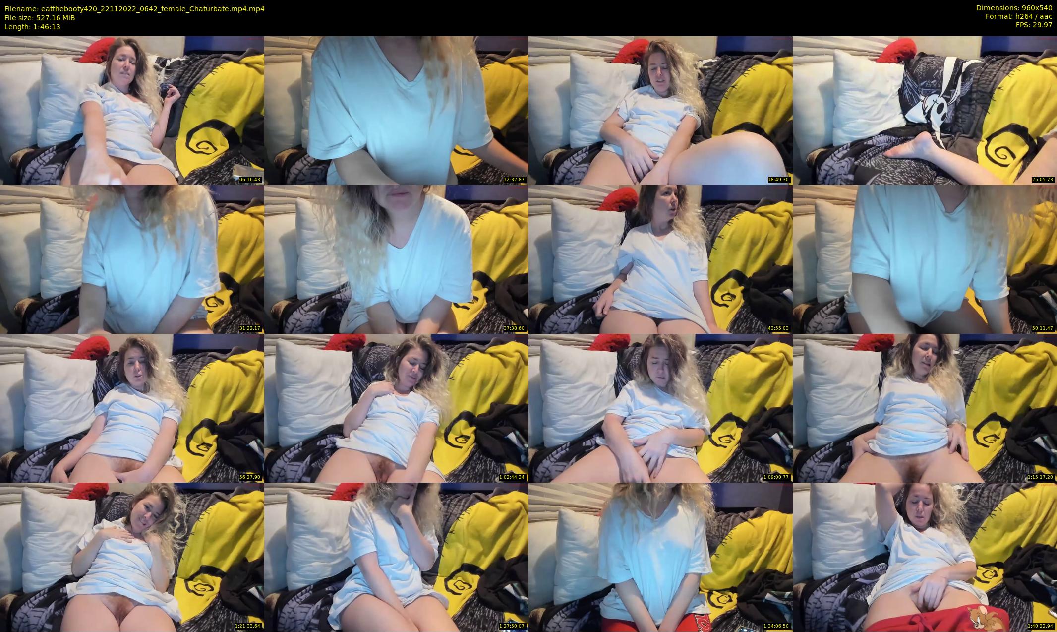 eatthebooty420 — 107 minute Chaturbate female cam show recording, 480p, Nov 22, 2022