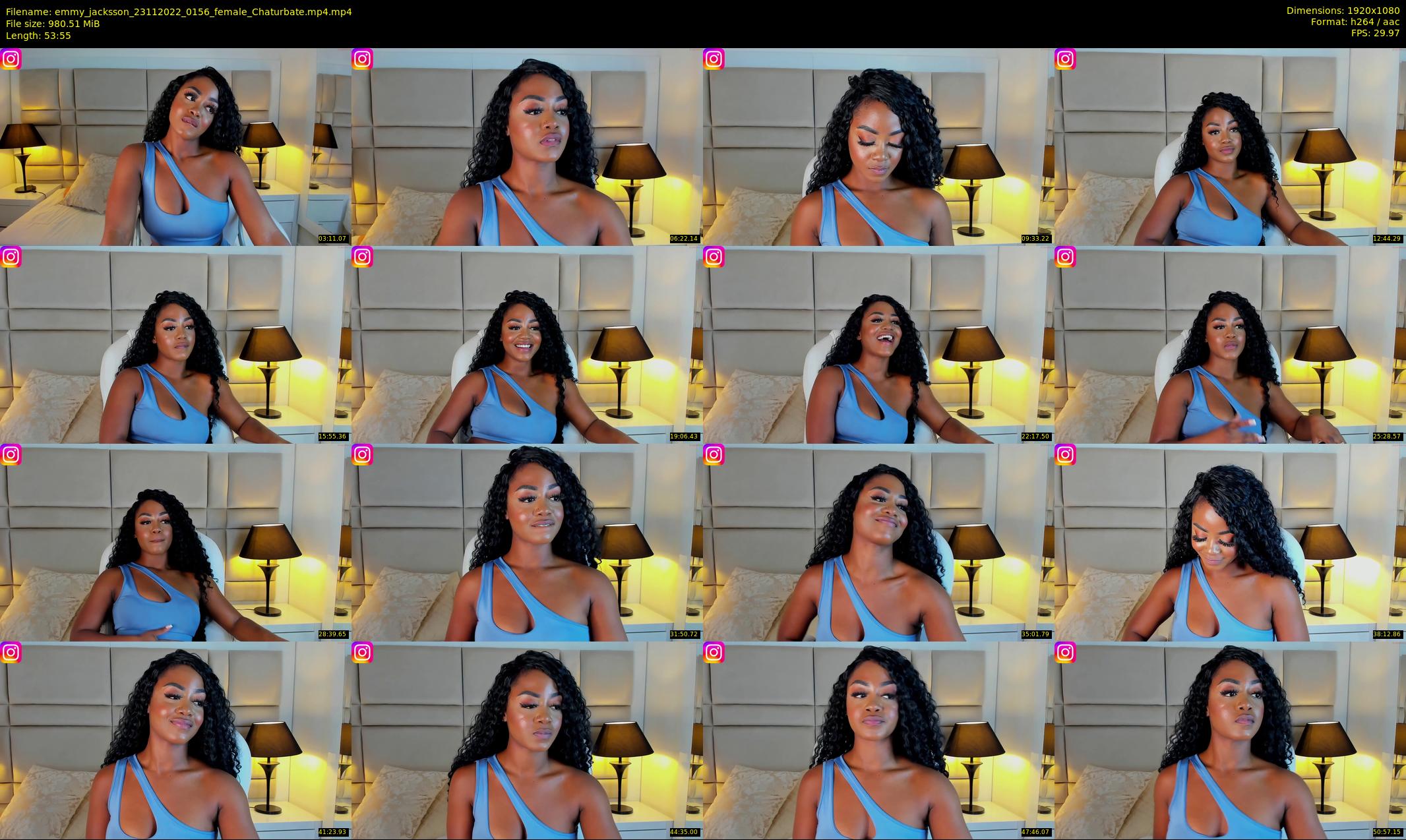 emmy_jacksson — 54 minute Chaturbate female cam show recording, 1080p, Nov 23, 2022