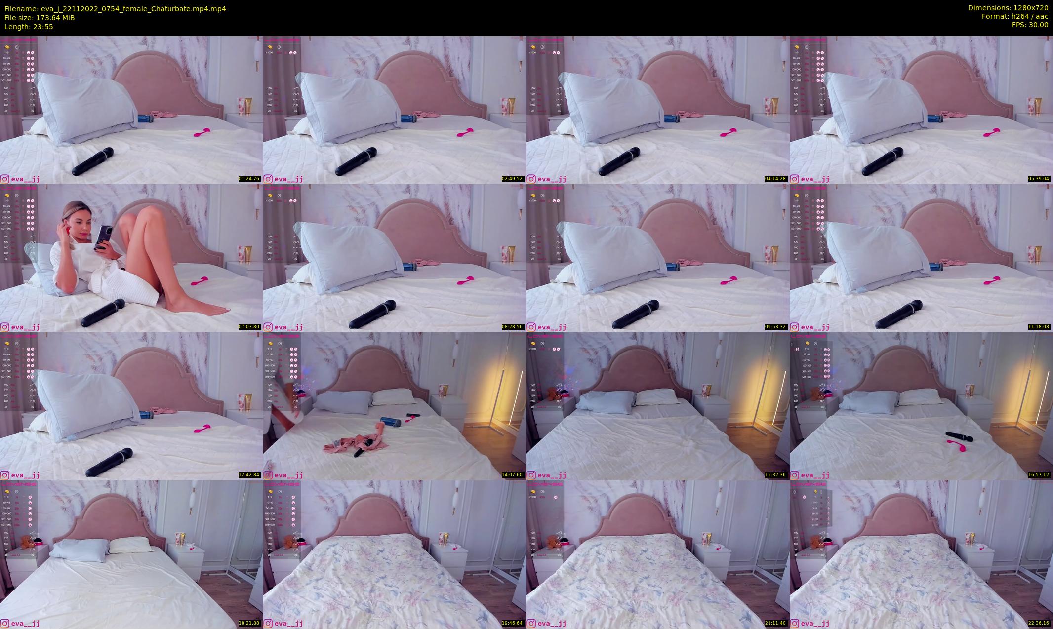 eva_j — 24 minute Chaturbate female cam show recording, 720p, Nov 22, 2022