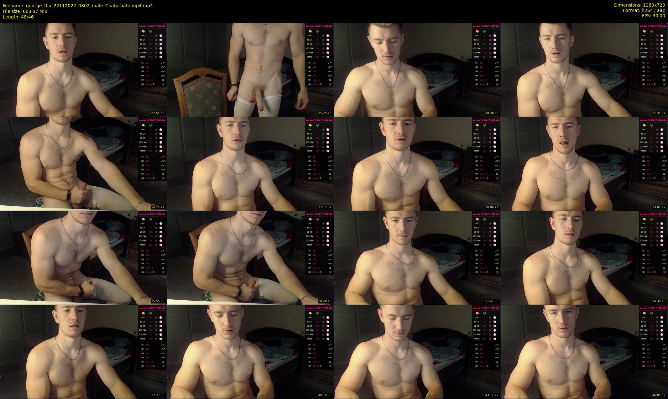 george_fflo — 49 minute Chaturbate male cam show recording, 720p, Nov 22, 2022
