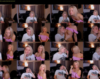 hottyblonds — 18 minute Chaturbate couple cam show recording, 720p, Nov 23, 2022