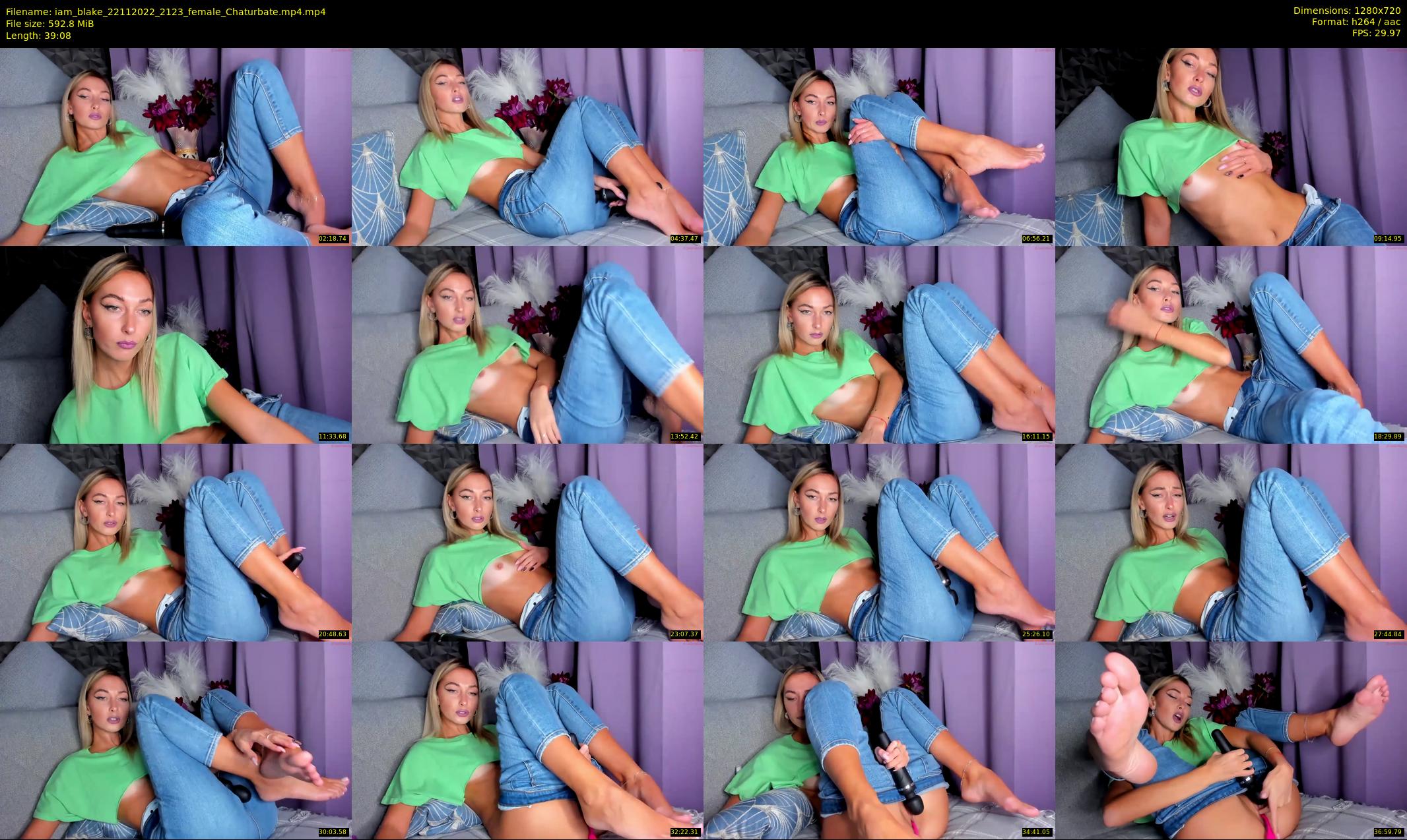 iam_blake — 40 minute Chaturbate female cam show recording, 720p, Nov 22, 2022