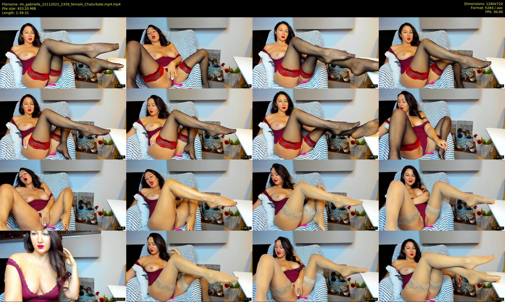 im_gabrielle — 100 minute Chaturbate female cam show recording, 720p, Nov 22, 2022