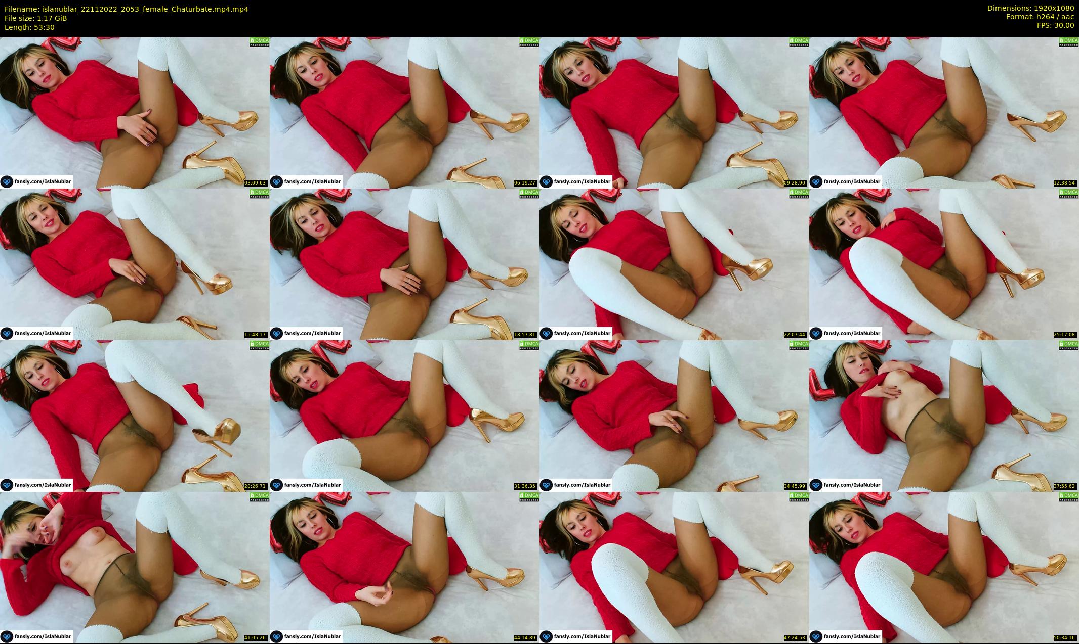 islanublar — 54 minute Chaturbate female cam show recording, 1080p, Nov 22, 2022