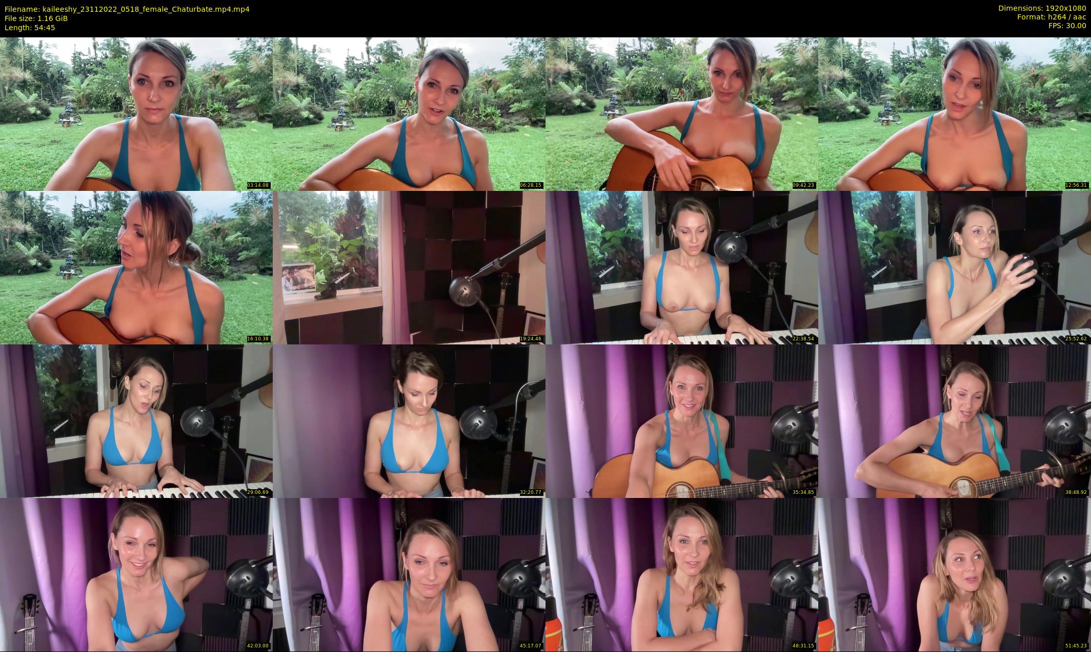 kaileeshy — 55 minute Chaturbate female cam show recording, 1080p, Nov 23, 2022