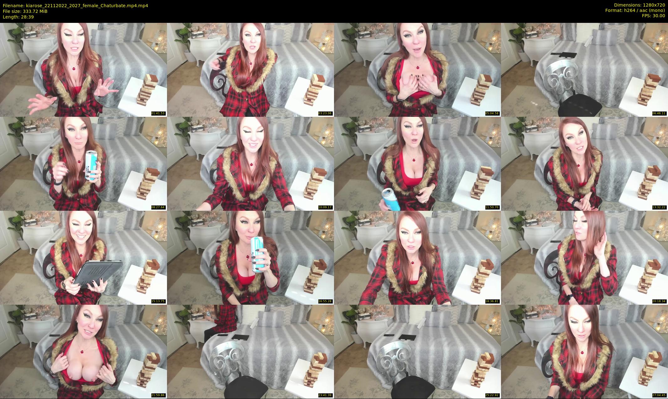 kiarose — 29 minute Chaturbate female cam show recording, 720p, Nov 22, 2022
