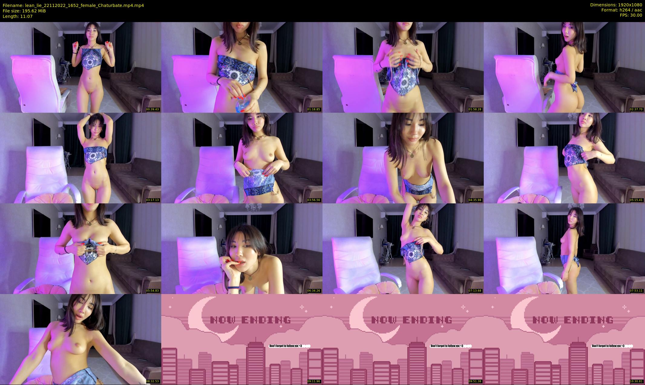 lean_lie — 12 minute Chaturbate female cam show recording, 1080p, Nov 22, 2022